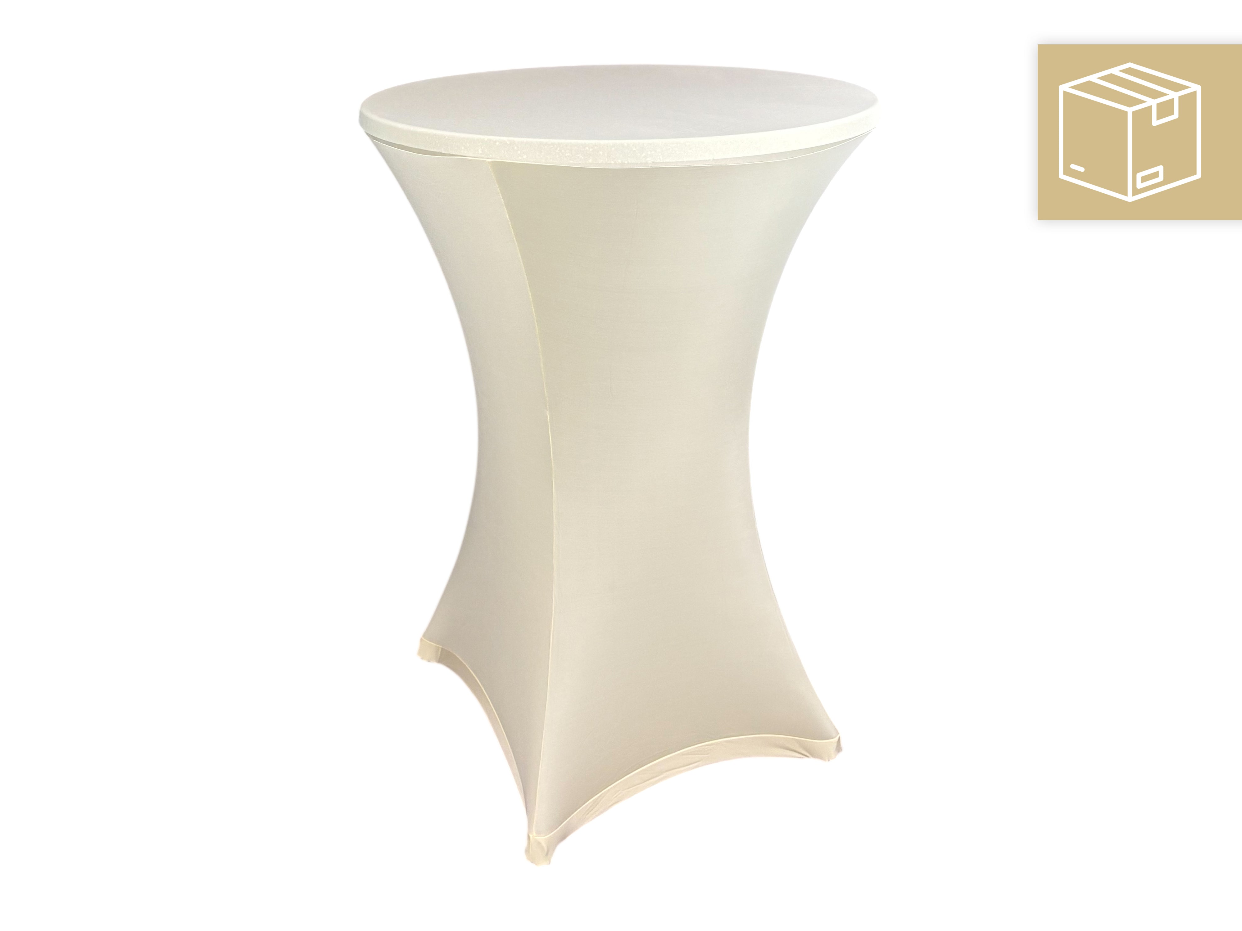 eventverleih-mobiliar-stehtischhusse-beige-creme-80cm-stretch-mieten image 1