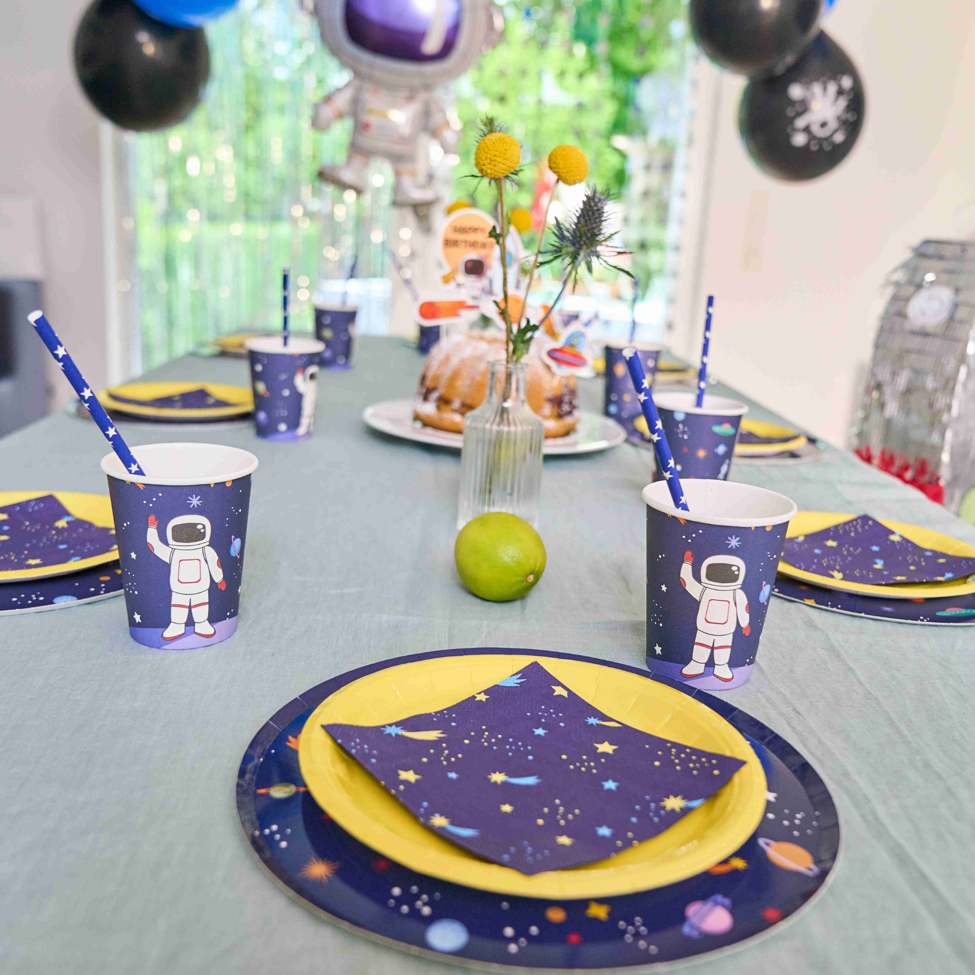 little-birthday-geburtstags-mottobox-astronaut-partyset-119-tlg image 6