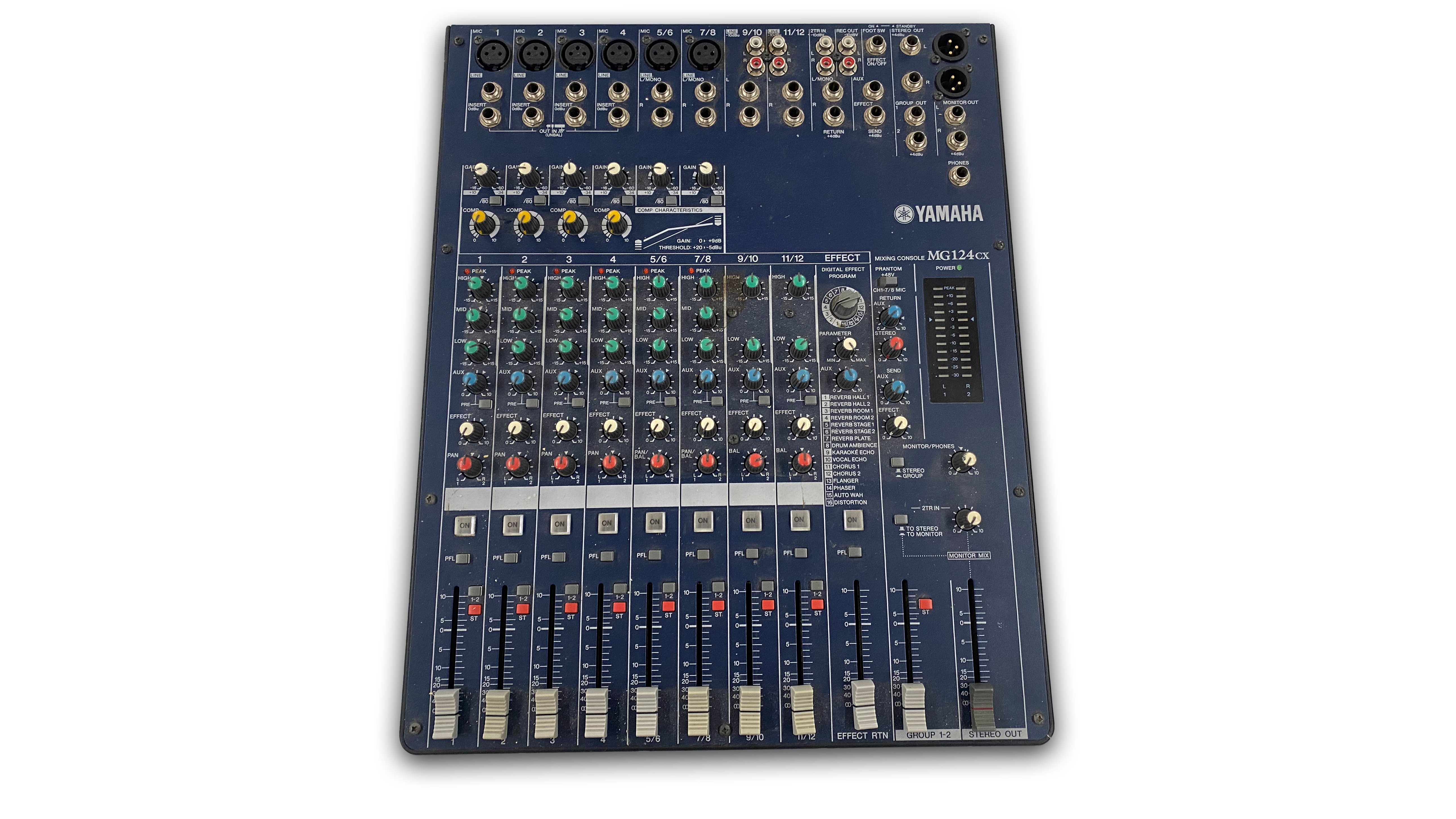 eventverleih-veranstaltungstechnik-mischpult-12-kanal-yamaha-mg-124-cx-bis-3-tag image 1