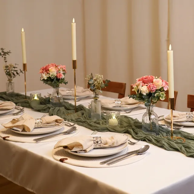 eventzauber-tischdeko-komplettset-greenery-gold-20-30-g-ste image 1