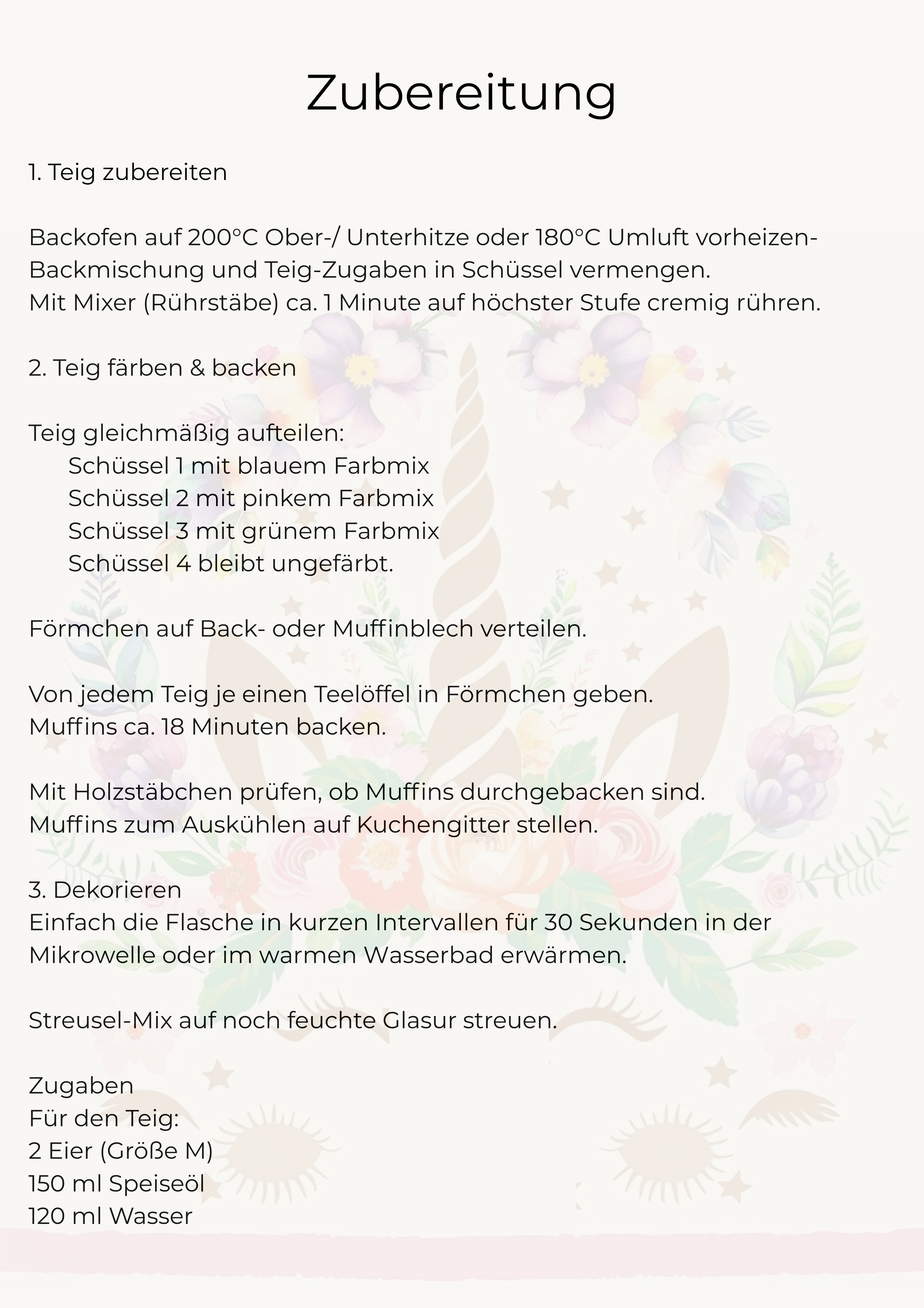 little-birthday-back-box-einhorn-regenbogen-muffins-backset image 6