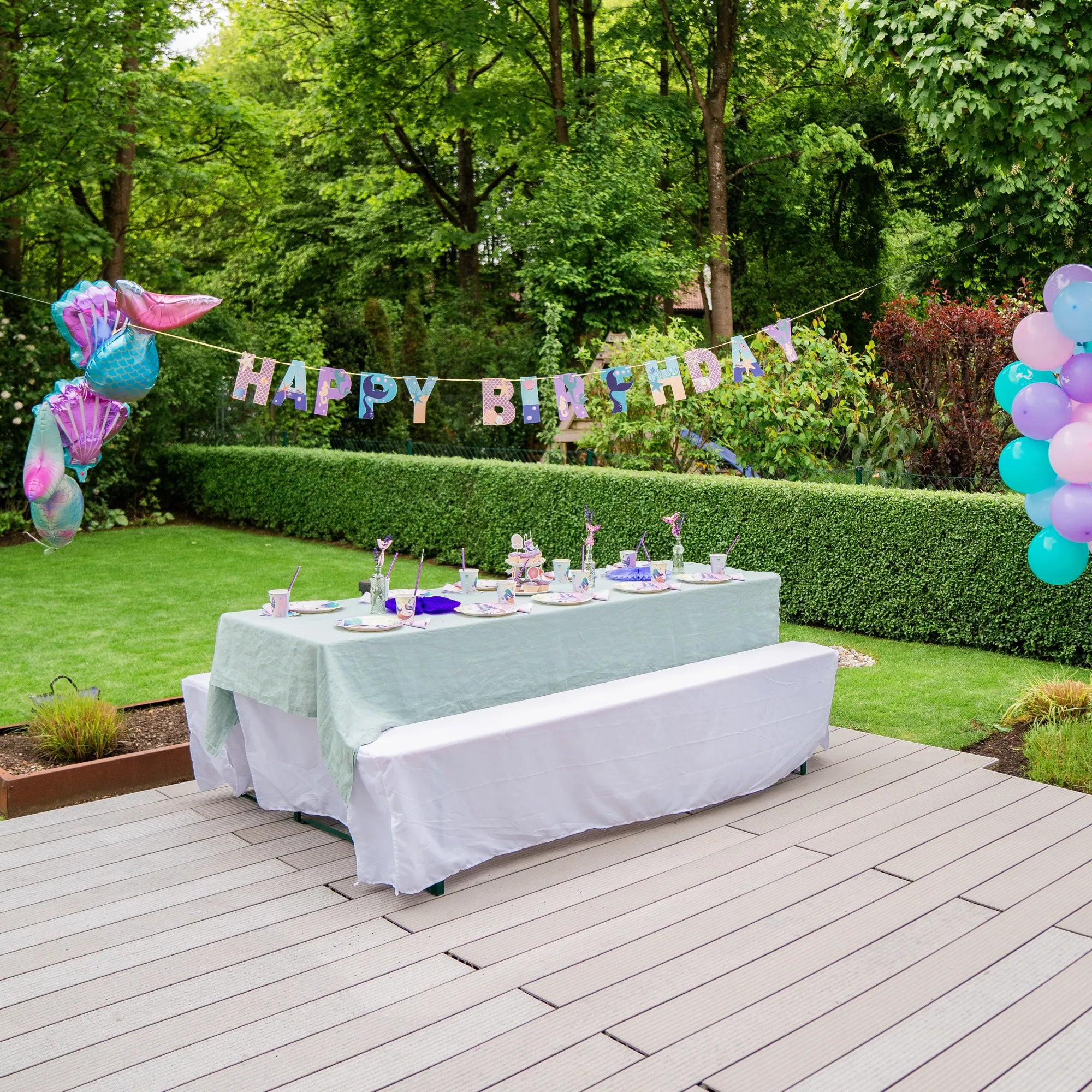 little-birthday-meerjungfrau-geburtstagsbox-partyset-138-teilig image 4