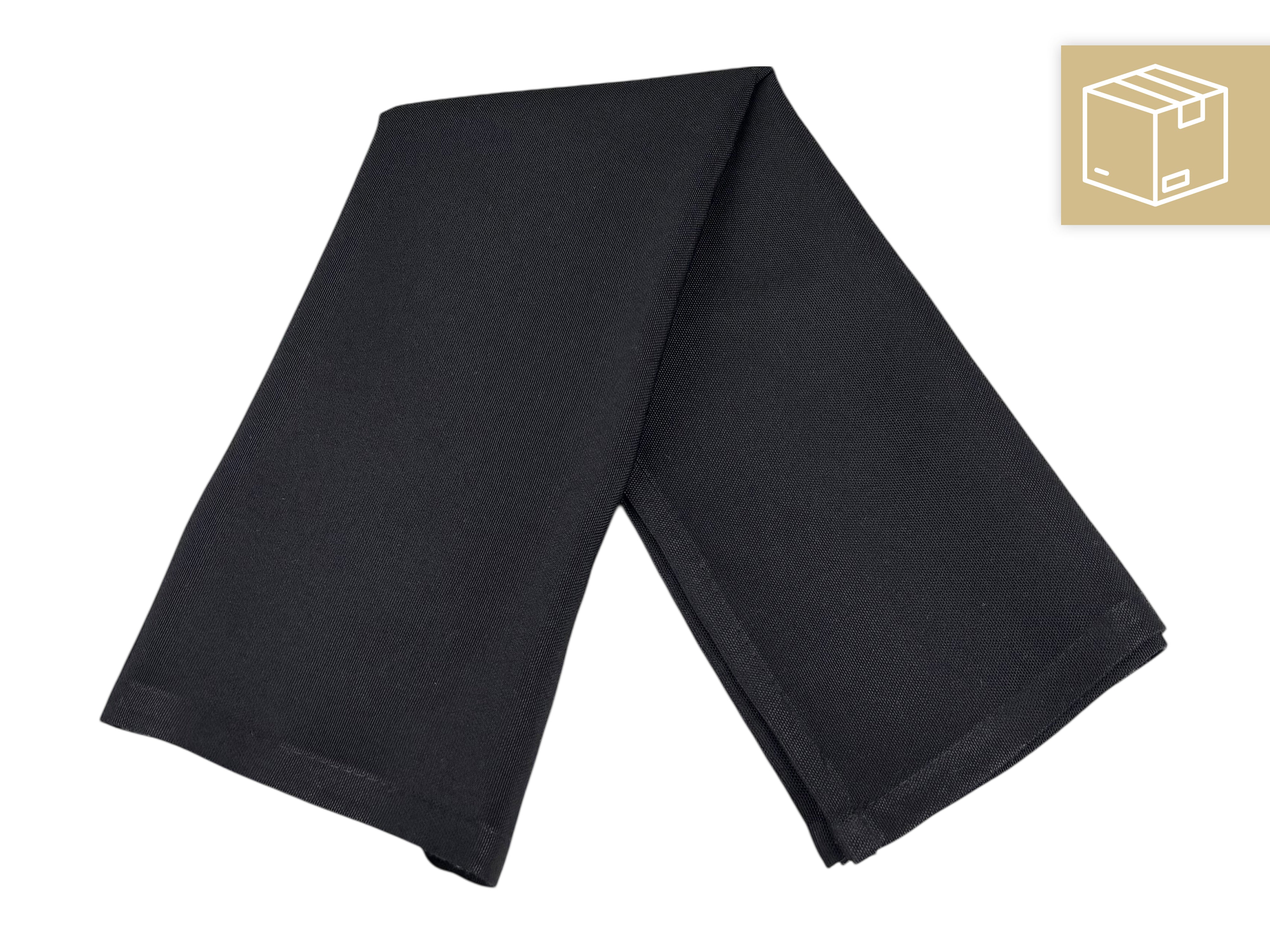 eventverleih-sh-stoffserviette-schwarz-50x50-cm-mieten image 1