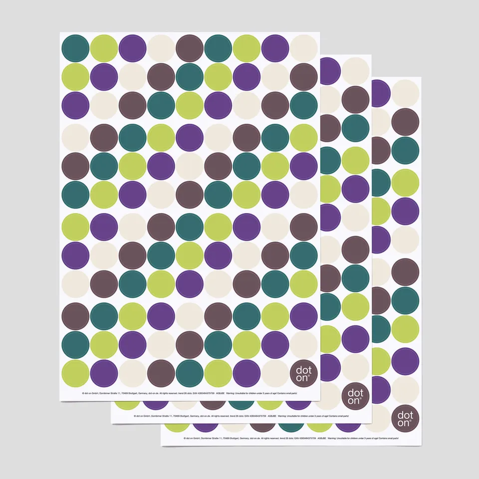 dot-on-trend-2026-dots-klebepunkte-20-mm-3er-set-trend image 1