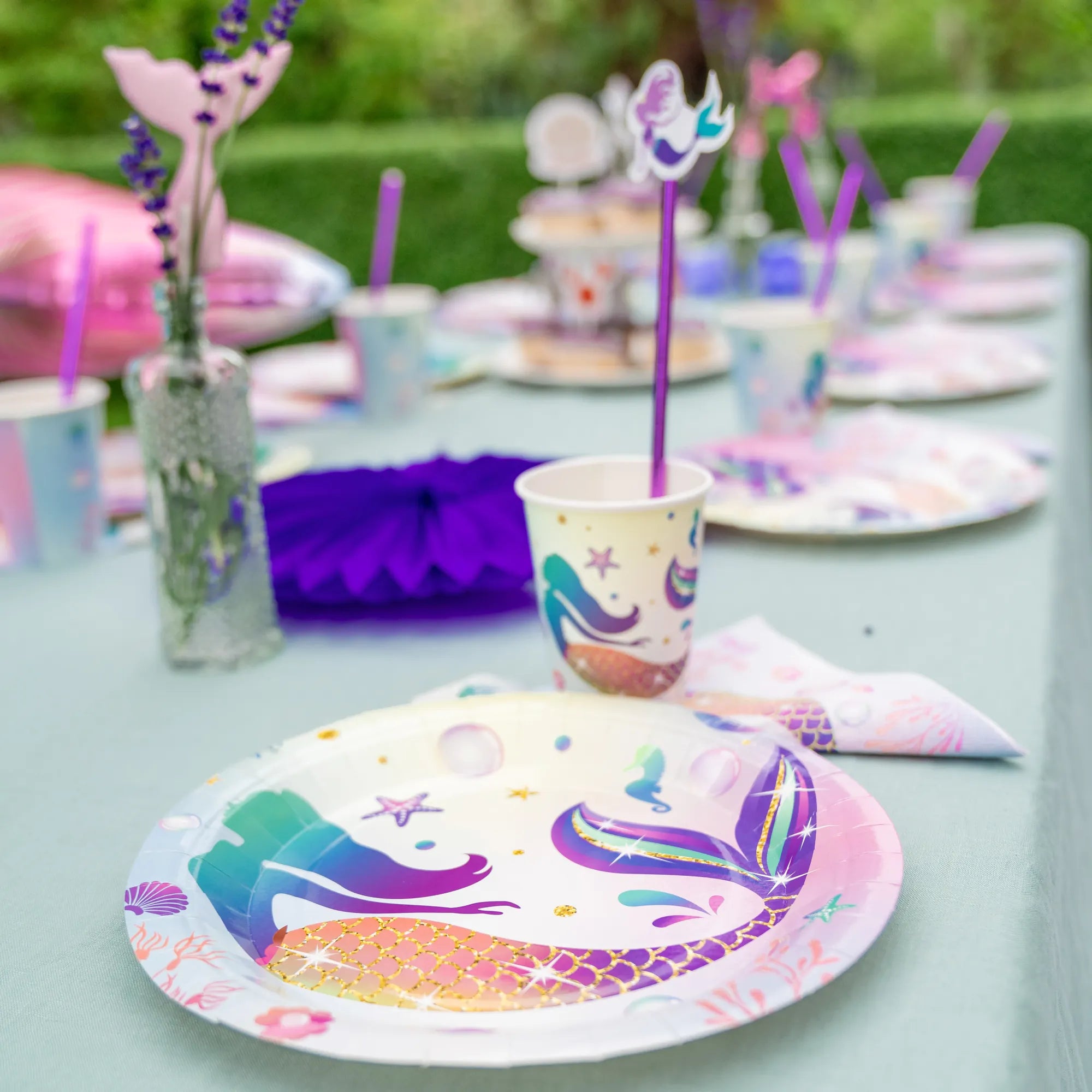 little-birthday-meerjungfrau-geburtstagsbox-partyset-138-teilig image 5