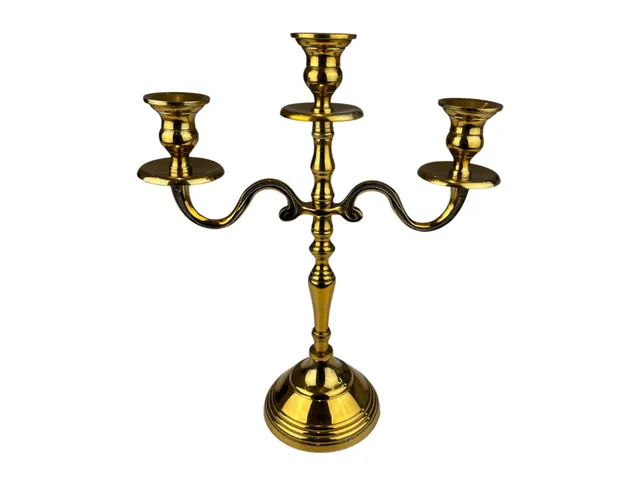 eventverleih-schleswig-holstein-deko-kerzenleuchter-gold-3-armig-31cm image 1