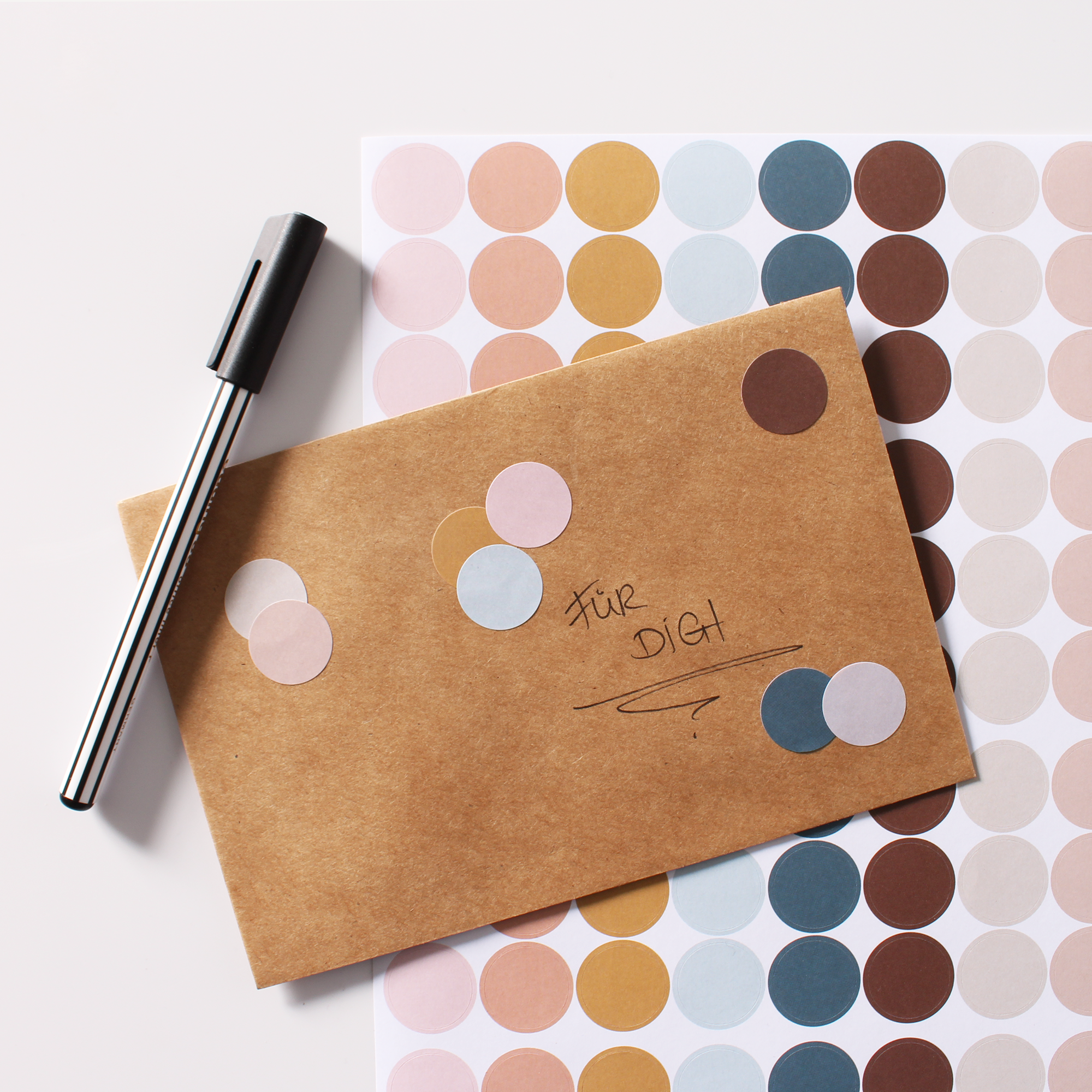 dot-on-boho-dots-klebepunkte-20-mm-3er-set-retro image 3