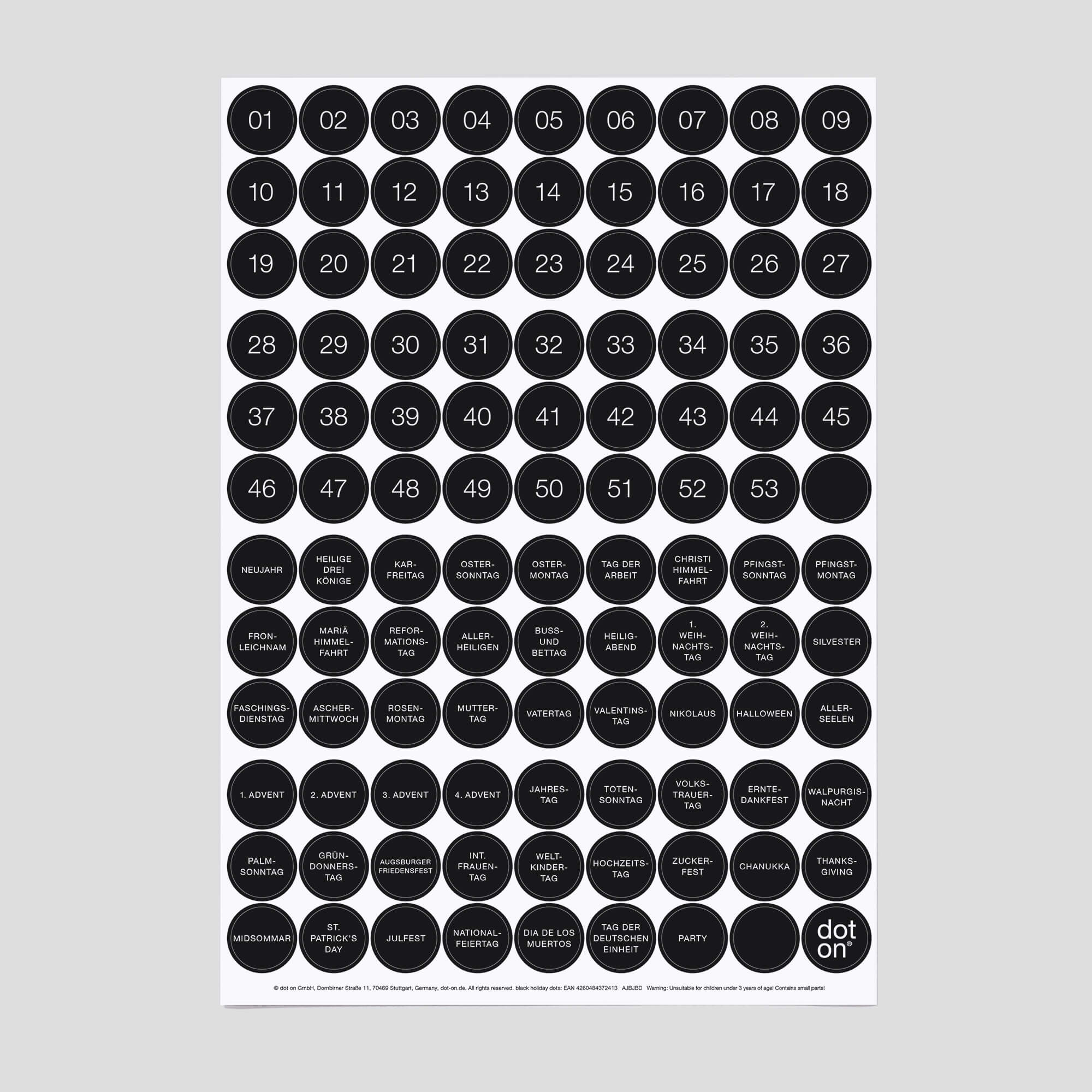 dot-on-moon-moments-dots-3er-set-klebepunkte-20-mm-mond image 2