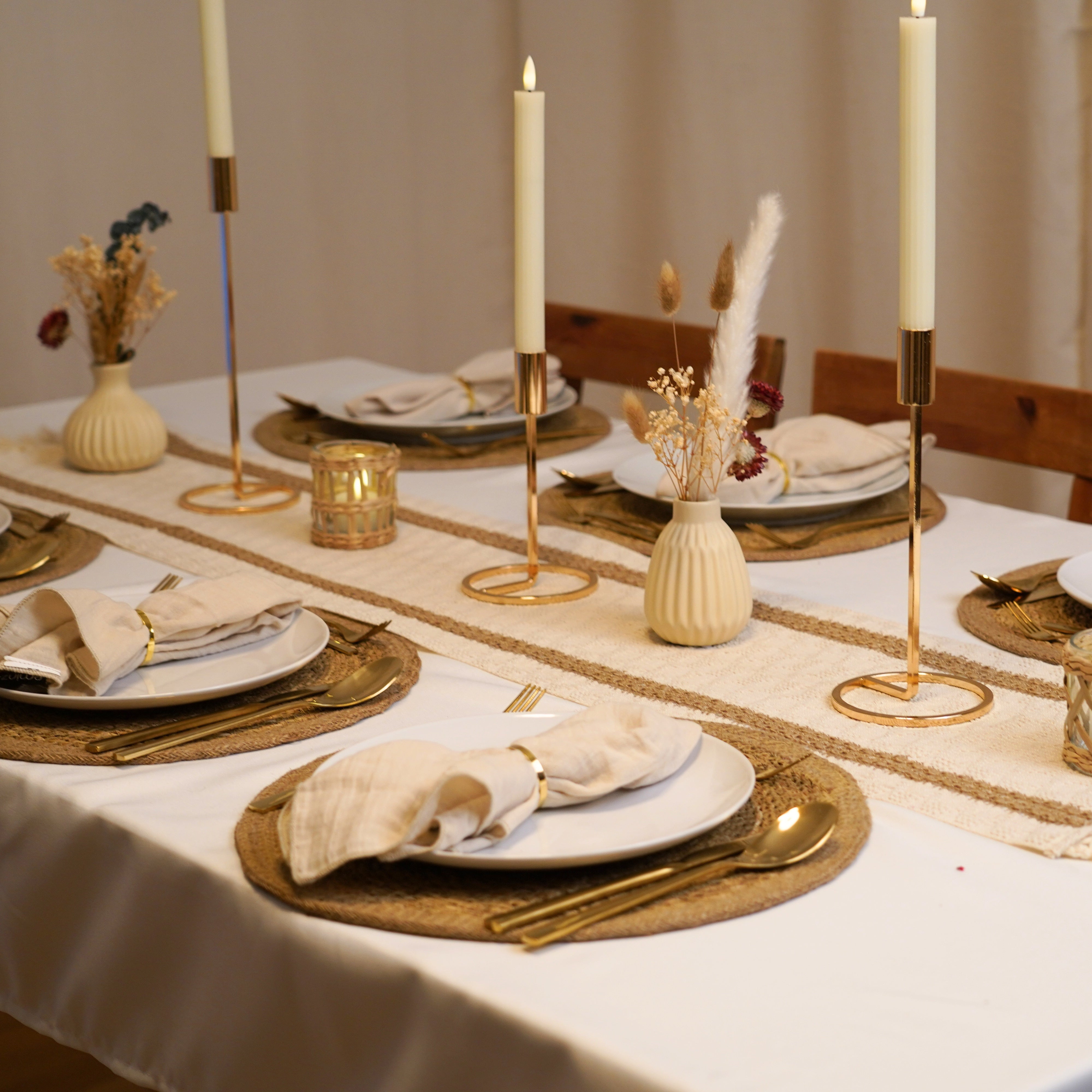 eventzauber-tischdeko-komplettset-boho-gold-20-30-g-ste image 4