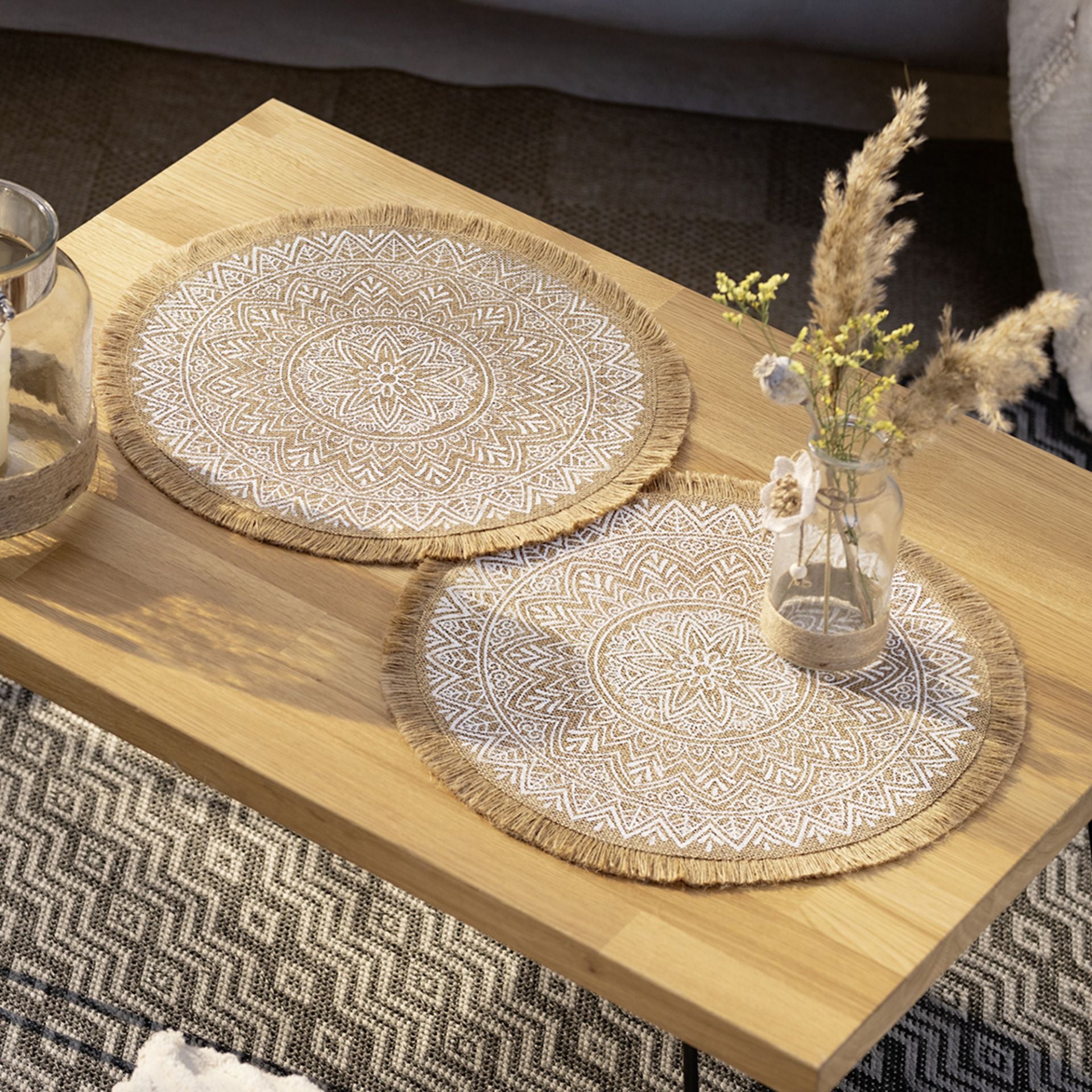 eventzauber-platzsets-boho-mandala-platzset-rund image 2