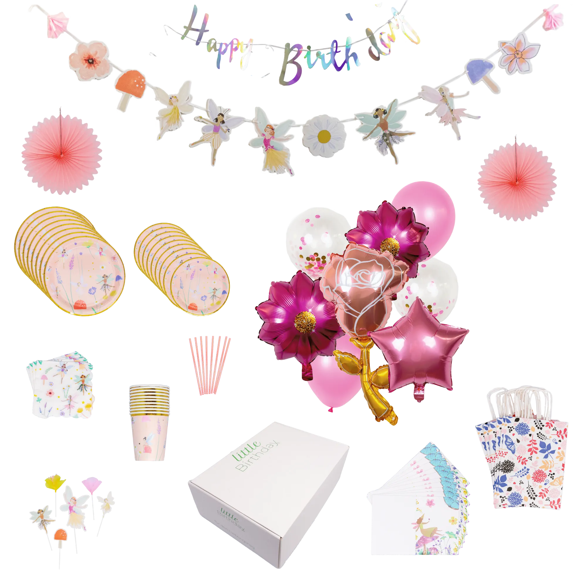 little-birthday-feen-mottobox-113-tlg-f-r-10-kinder image 2