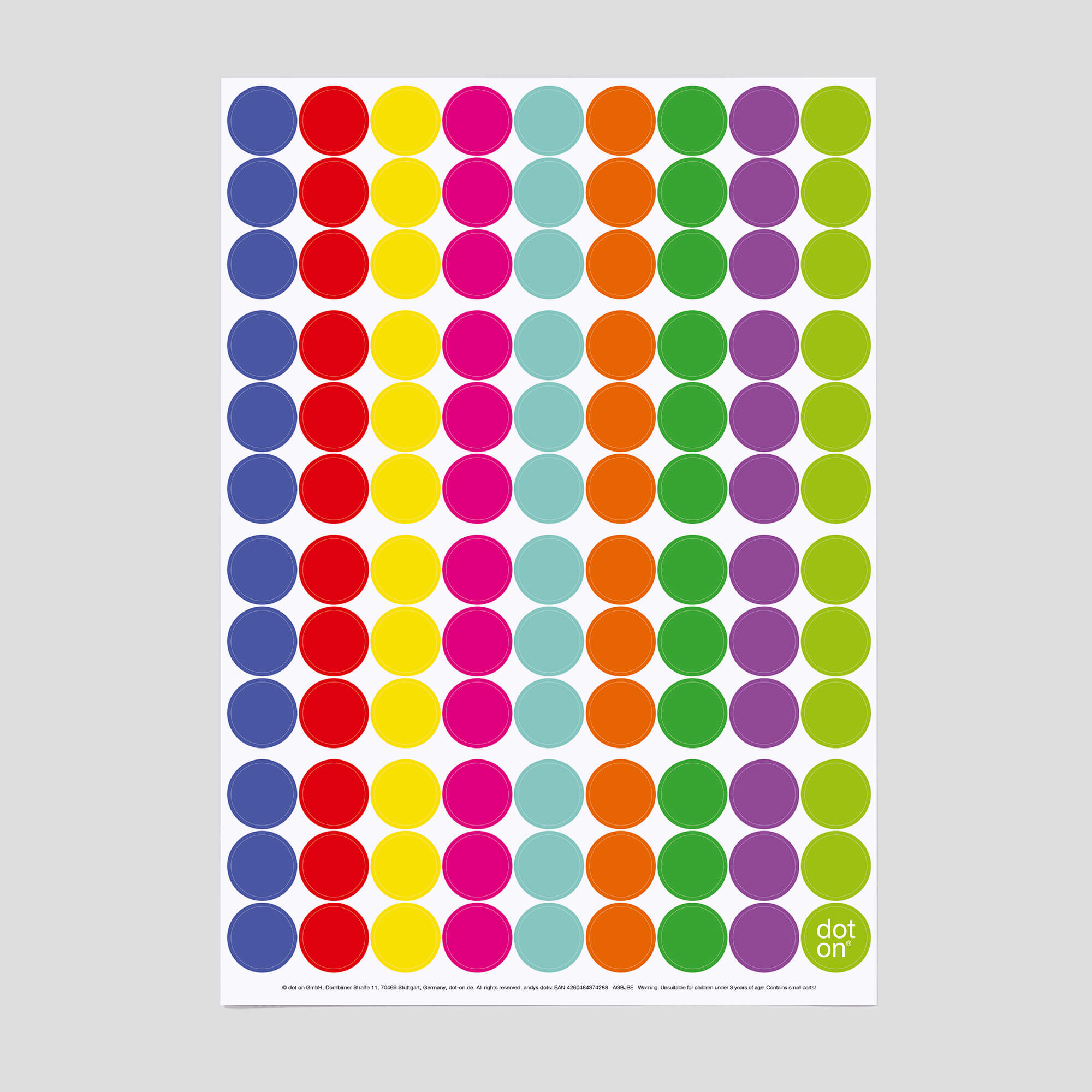 dot-on-andys-dots-klebepunkte-20-mm-pop-art image 1