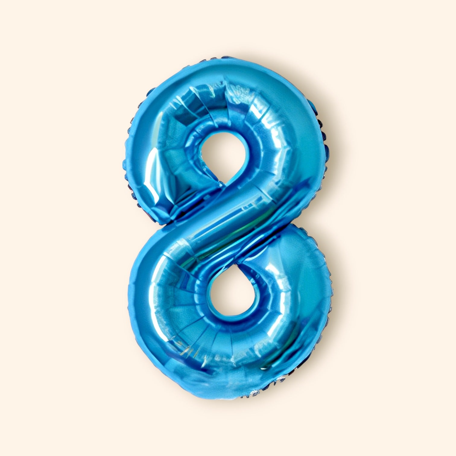little-birthday-helium-luftballons-zahlenluftballon-8-101-cm-blau image 1