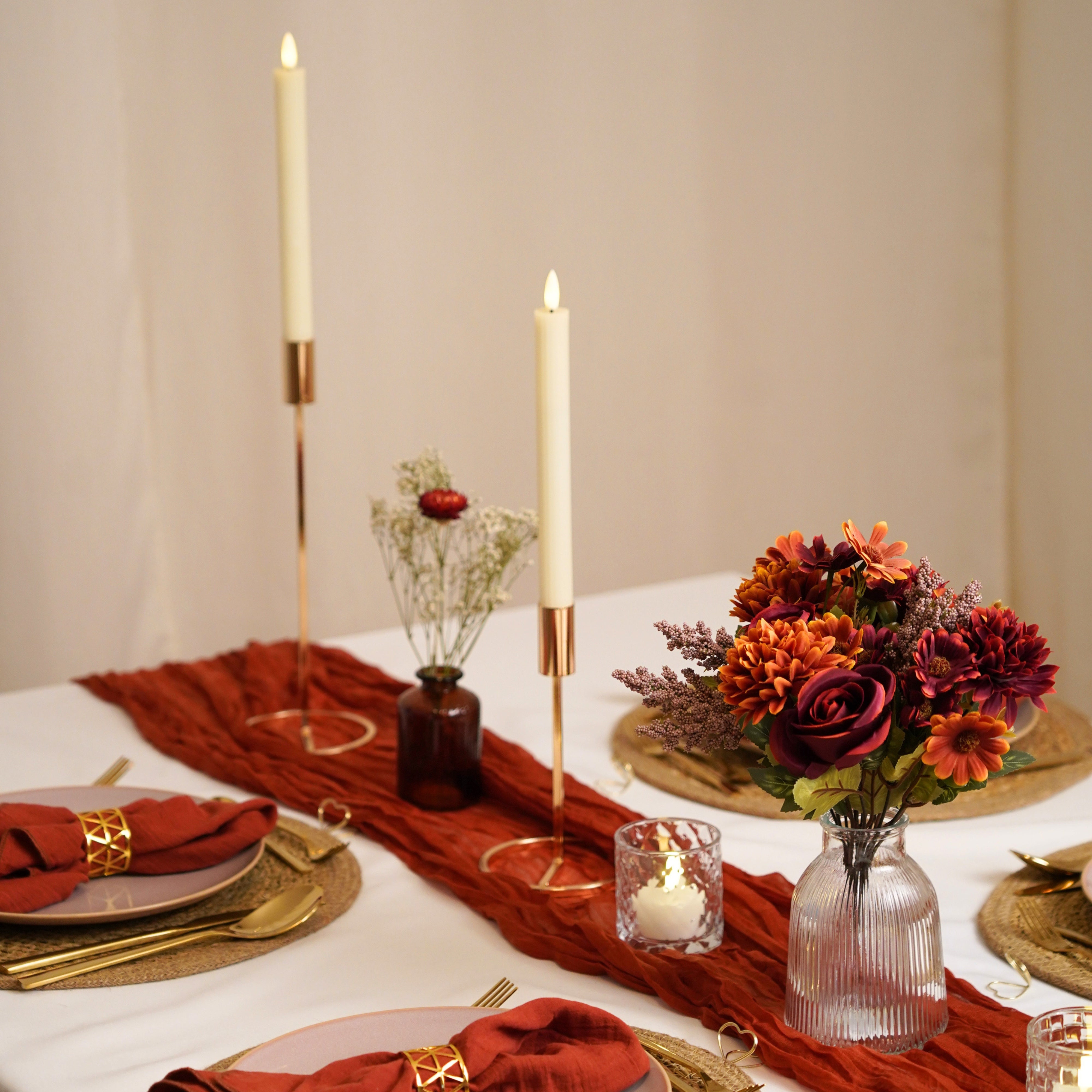 eventzauber-tischdeko-komplettset-vintage-terracotta-gold-20-30-g-ste image 2