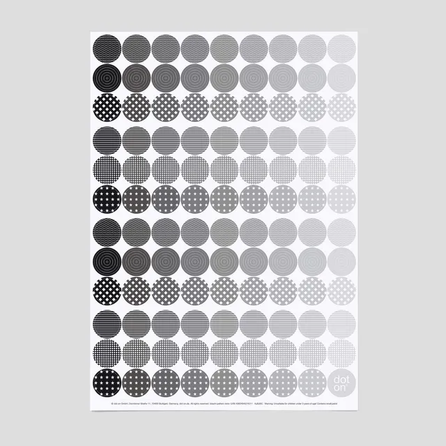 dot-on-blawhi-pattern-dots-20-mm-klebepunkte-schwarz-wei image 1