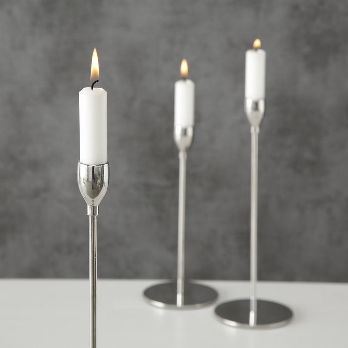 eventzauber-kerzenst-nder-set-silber-3-teilig-metall-stabkerzenhalter image 3