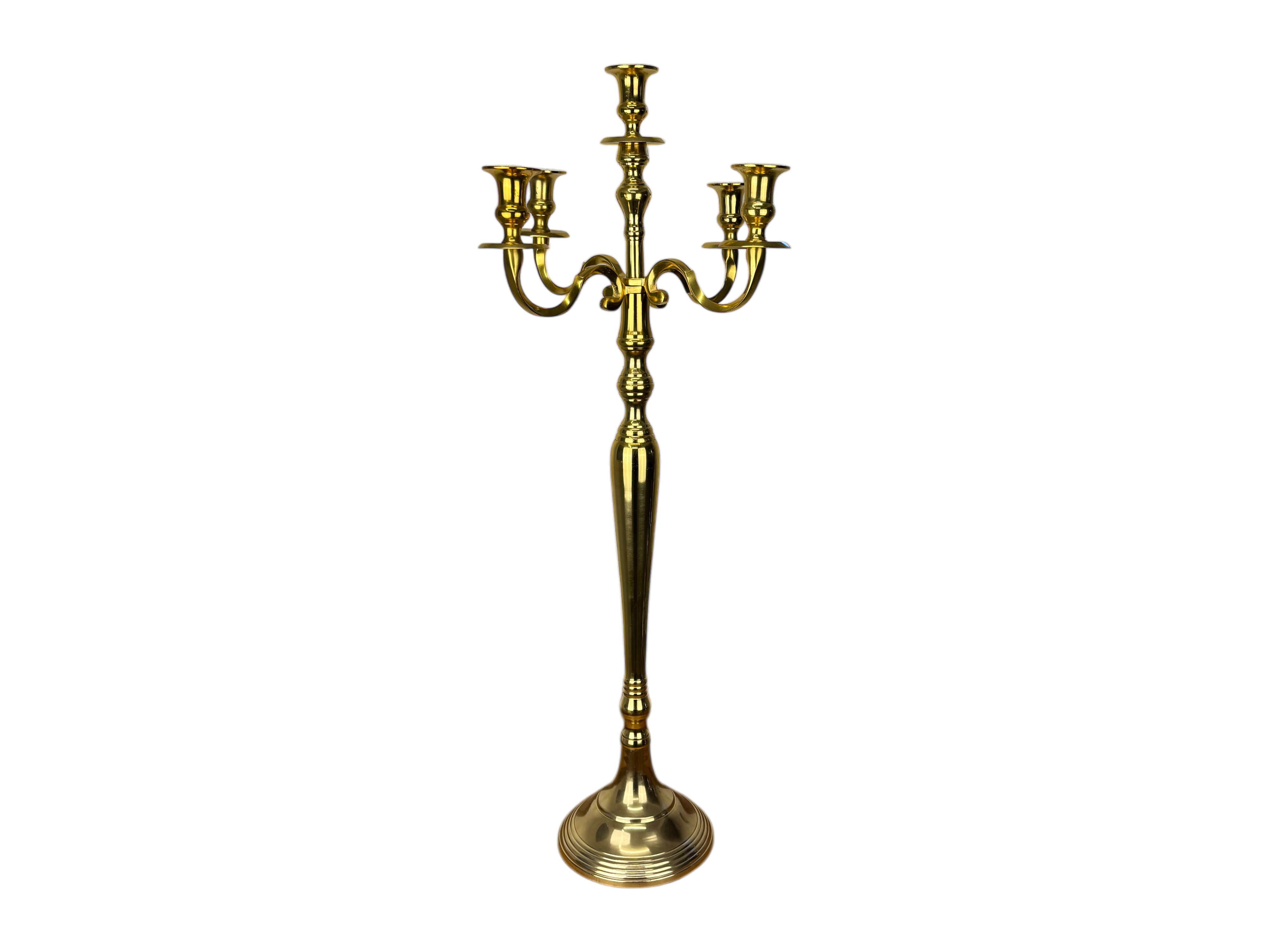 kerzenleuchter-gold-5-armig-80cm-mit-stabkerzen-mieten image 1