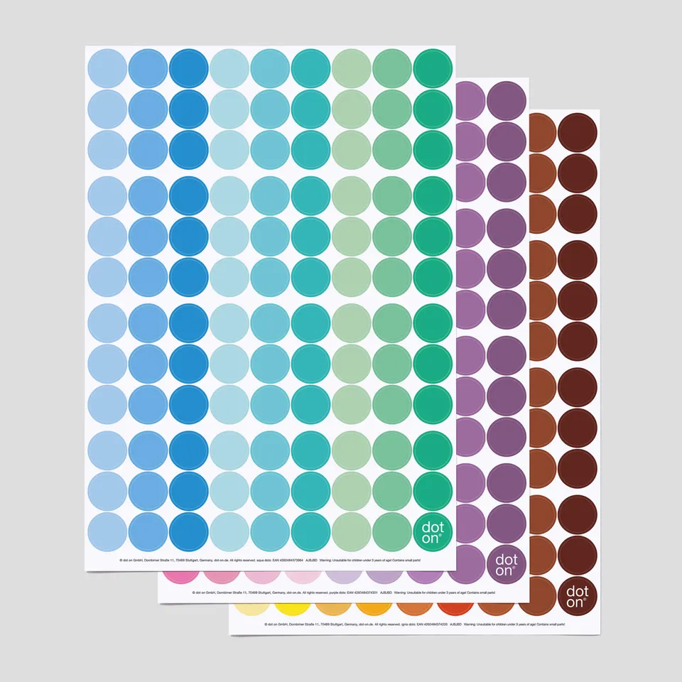 dot-on-elemental-dots-klebepunkte-20-mm-3er-set-farbig image 1