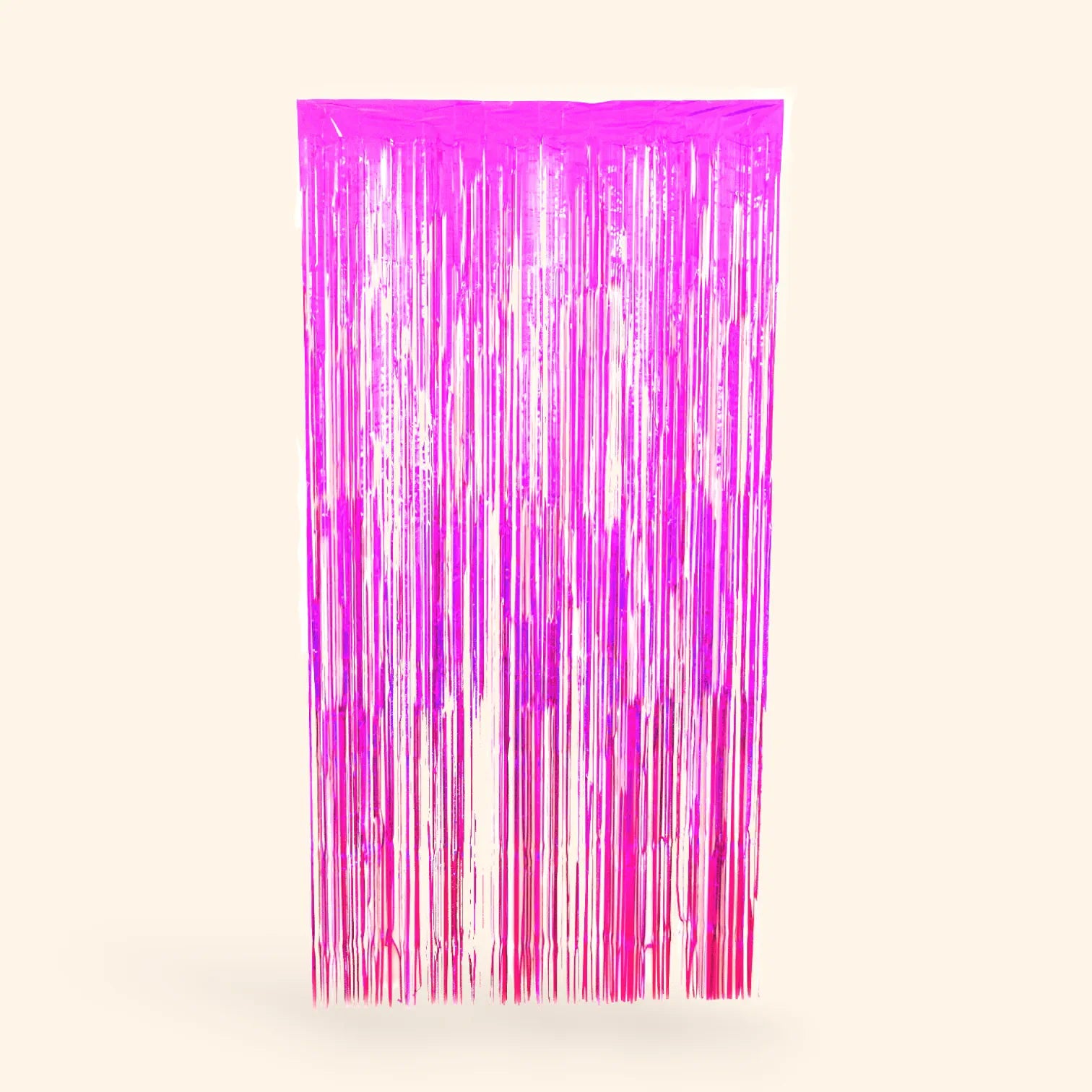 little-birthday-lametta-vorhang-pink-1x2-m-glitzer image 1
