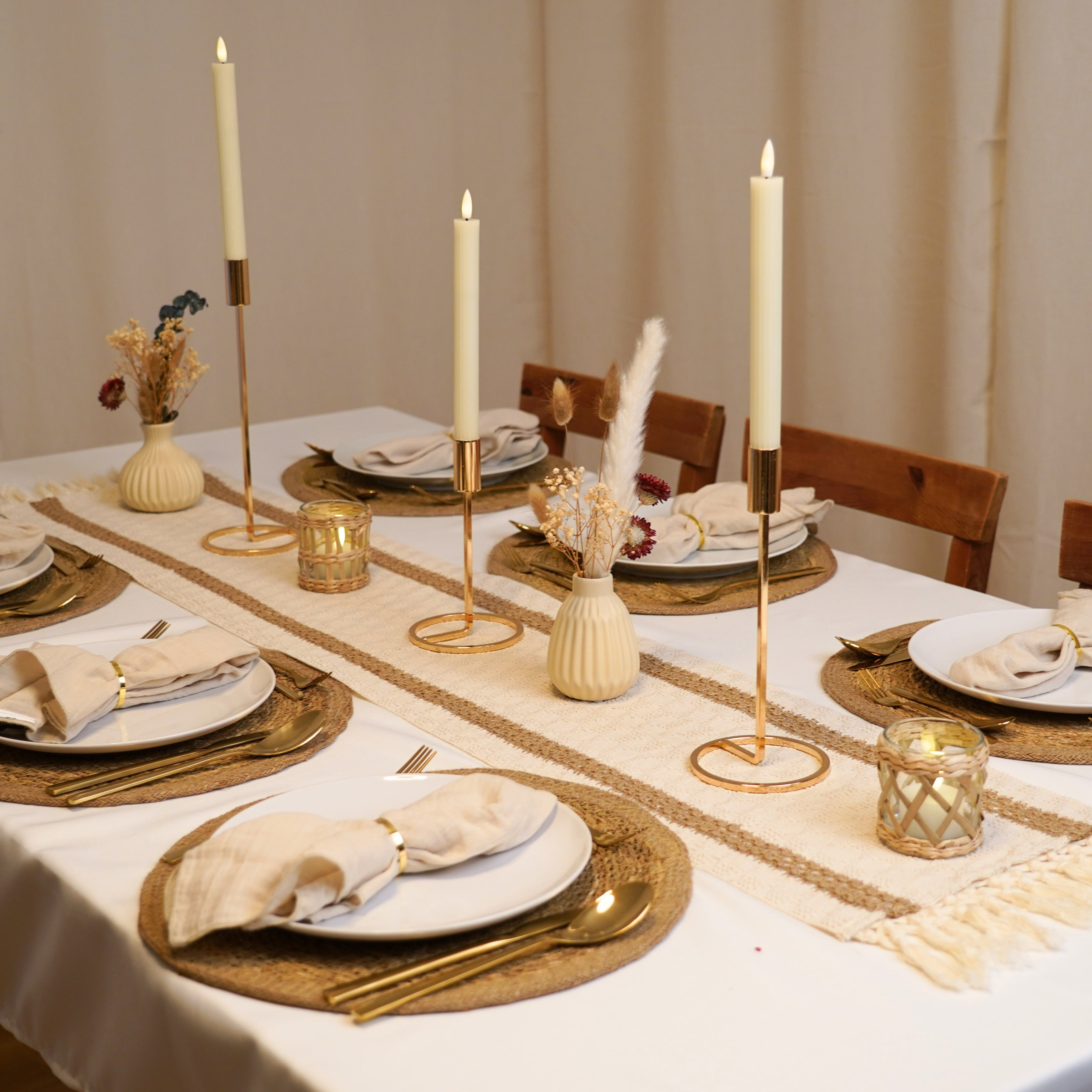 eventzauber-tischdeko-komplettset-boho-gold-20-30-g-ste image 2