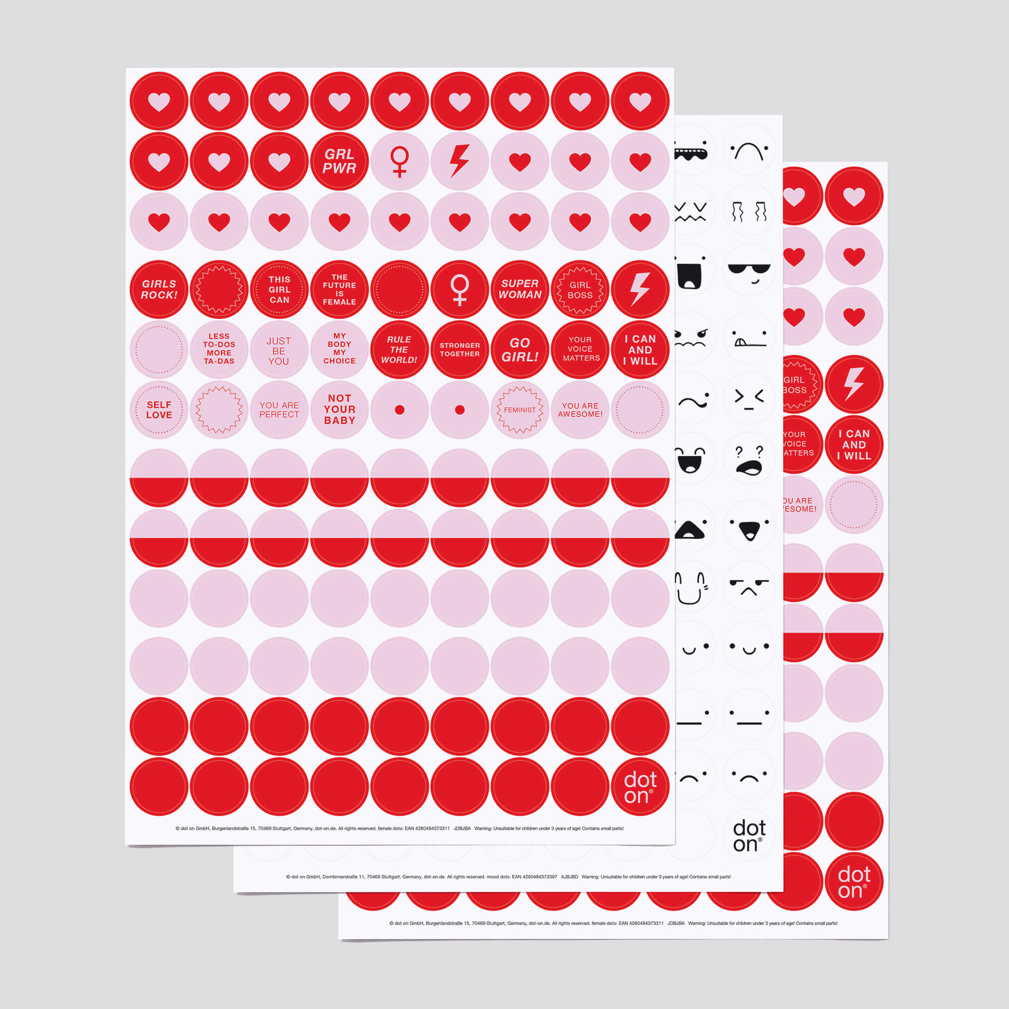 dot-on-feminine-dots-3er-set-klebepunkte-20-mm-zyklus image 1