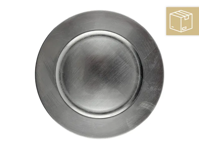 eventverleih-sh-catering-platzteller-silber-33-cm-mieten image 1