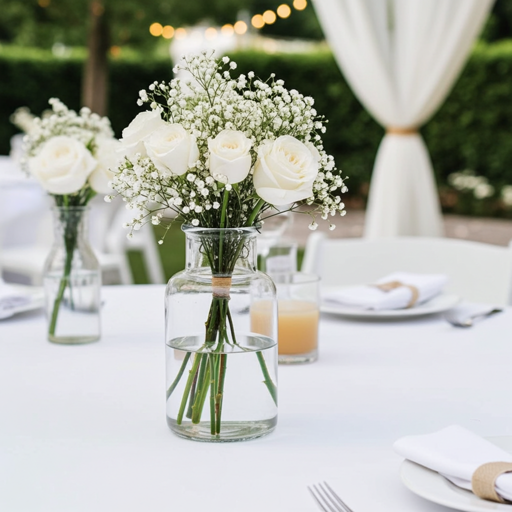 eventzauber-flaschenvase-glas-zylinder-klar-h14 image 2