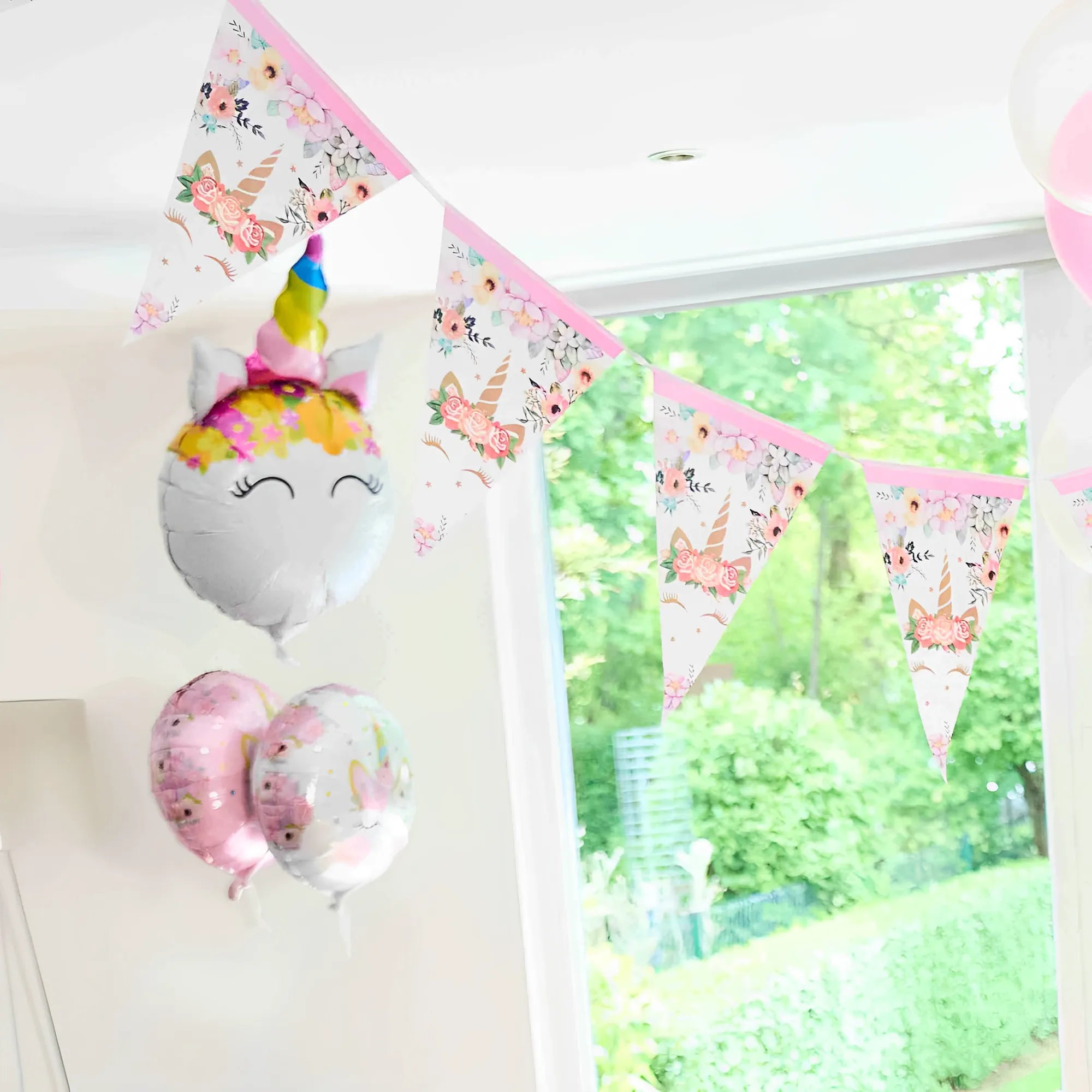 little-birthday-helium-luftballons-einhorn-xl-folienballon-regenbogen image 2