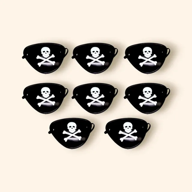 little-birthday-piraten-augenklappen-8-st-ck-verkleidung image 1