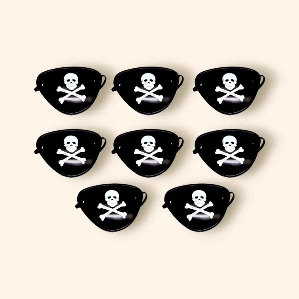 little-birthday-piraten-augenklappen-8-st-ck-verkleidung image 1