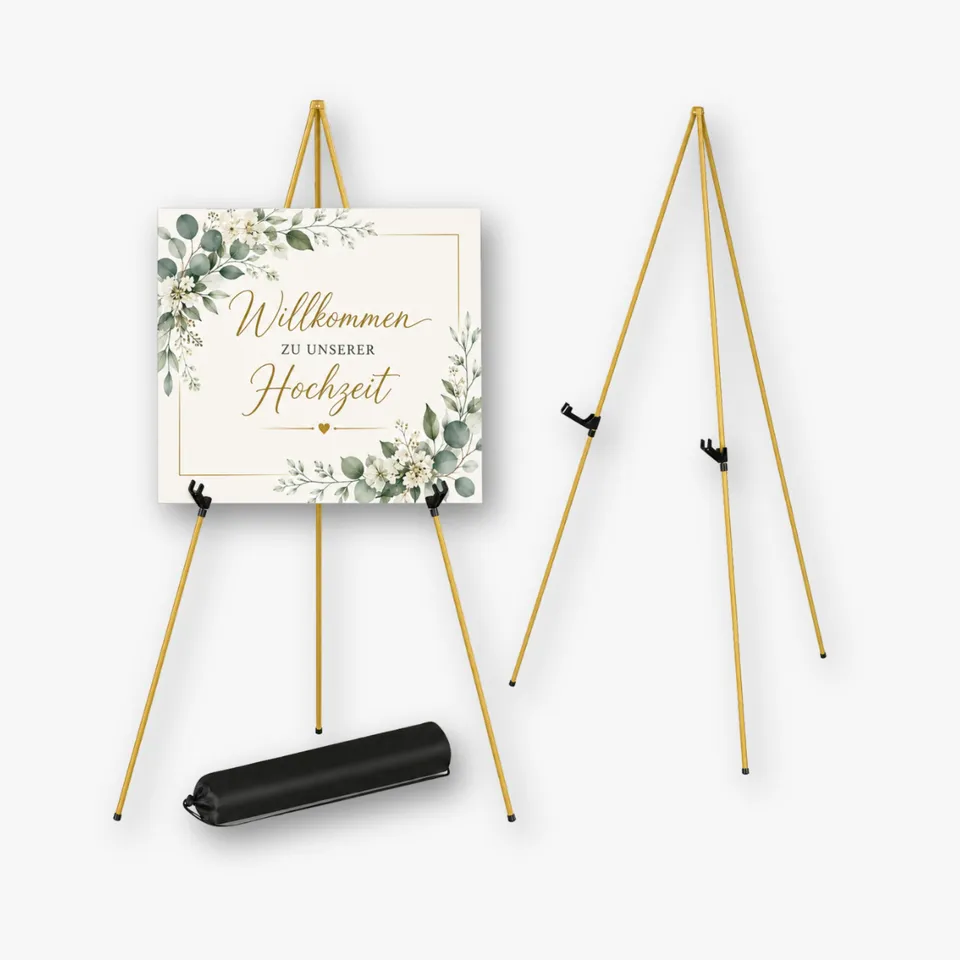 eventzauber-schilder-staffelei-gro-gold-metall-160cm-mieten image 1