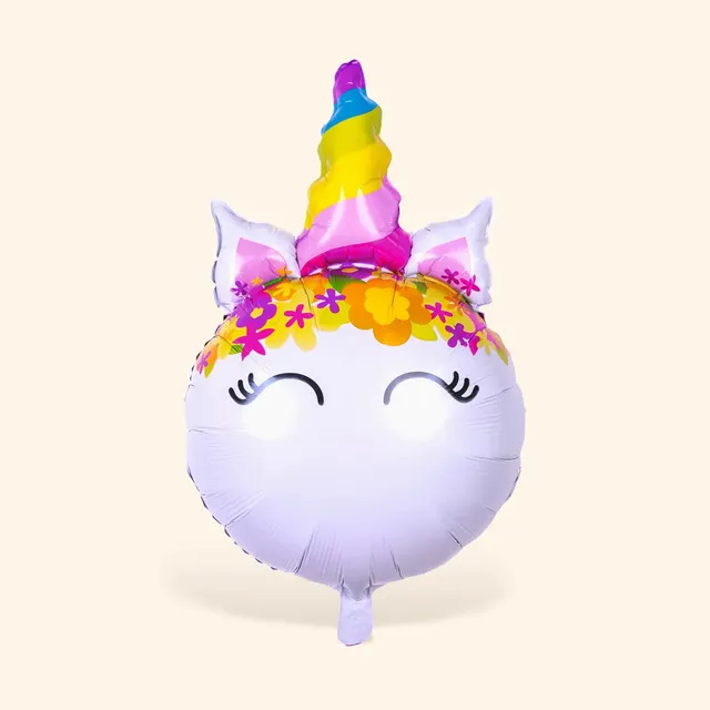 little-birthday-helium-luftballons-einhorn-xl-folienballon-regenbogen image 1