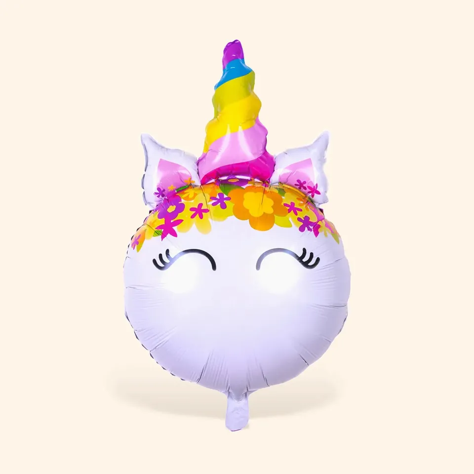 little-birthday-helium-luftballons-einhorn-xl-folienballon-regenbogen image 1