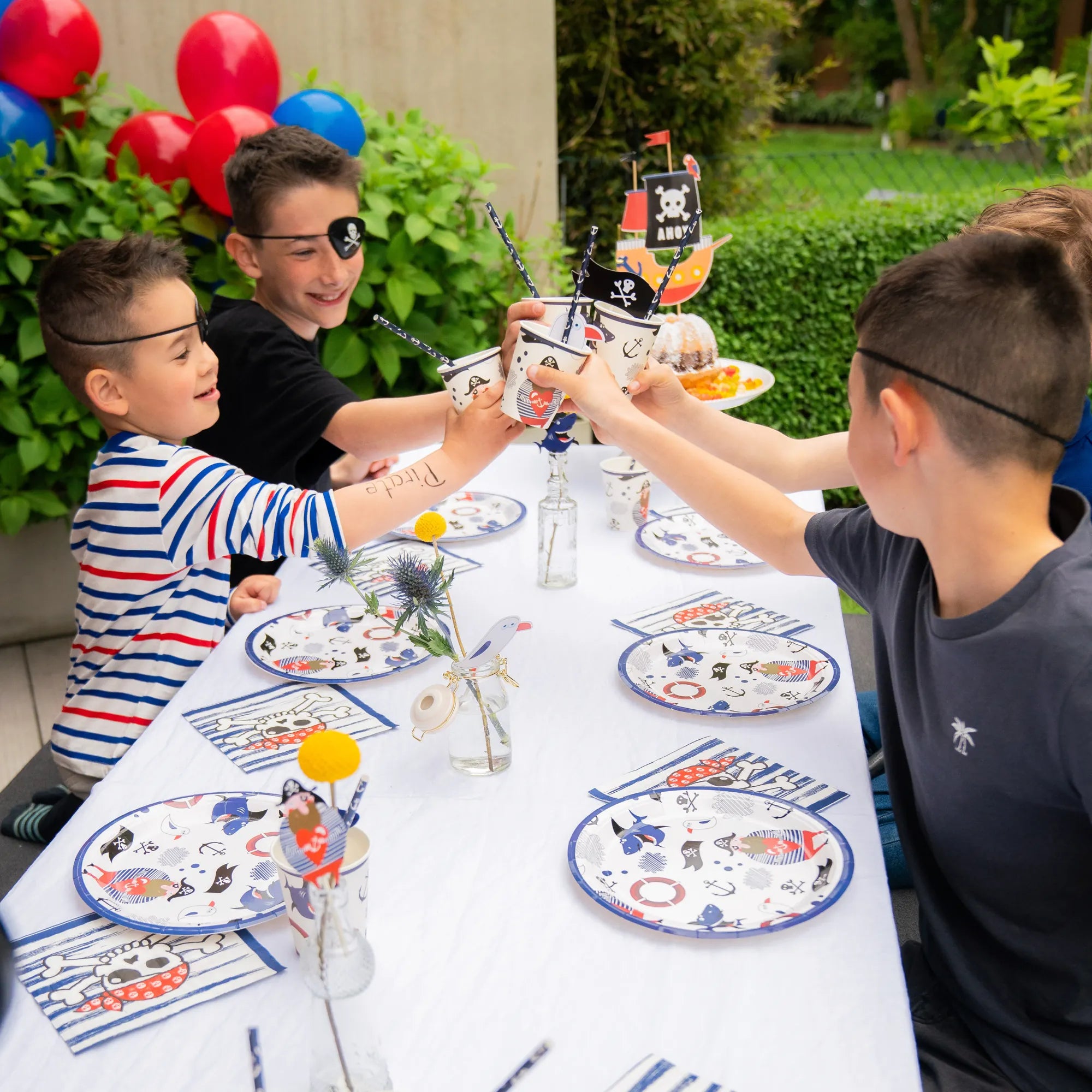 little-birthday-piraten-mottobox-partyset-8-kinder-117-tlg image 4