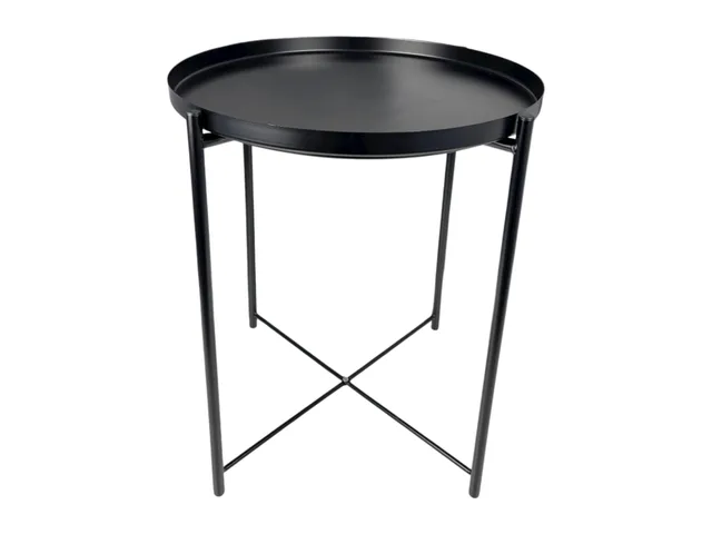 eventverleih-schleswig-holstein-beistelltisch-schwarz-metall-tisch-mieten image 1