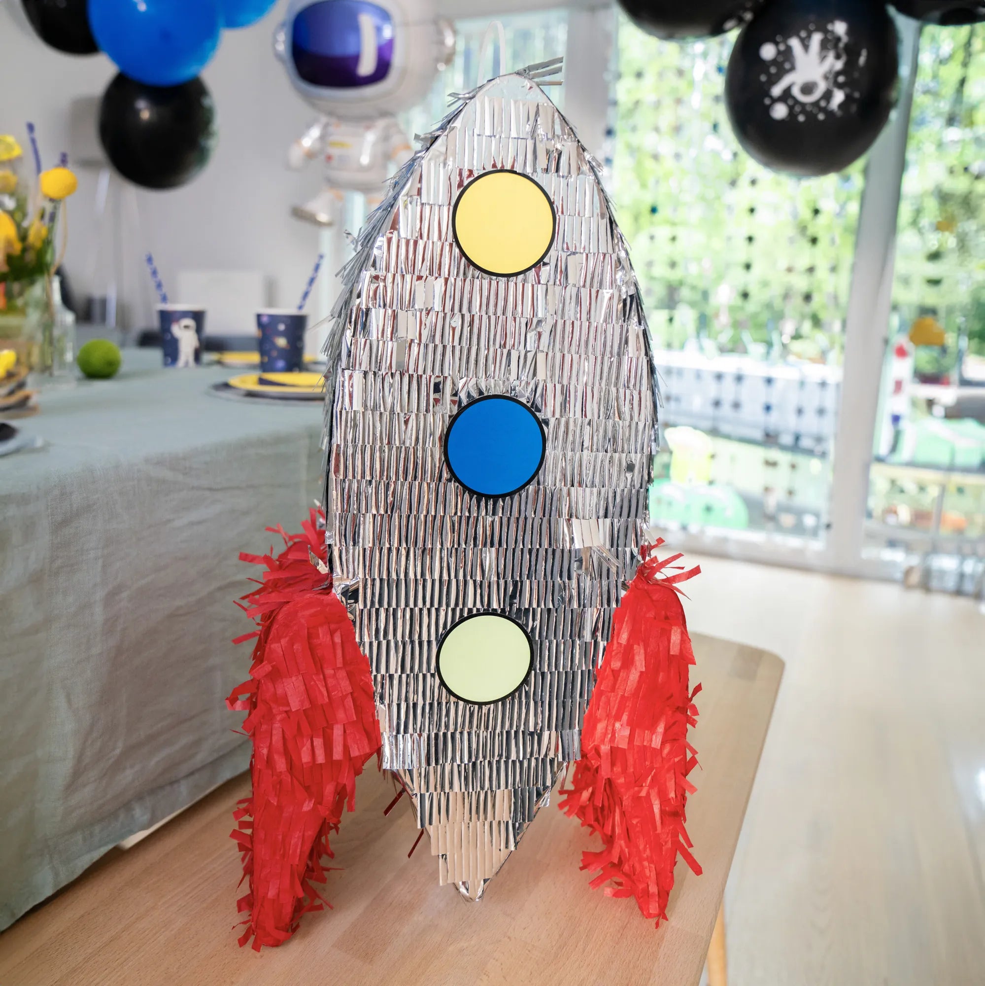 little-birthday-pinatas-rakete-pinata-54-cm-zum-bef-llen image 2