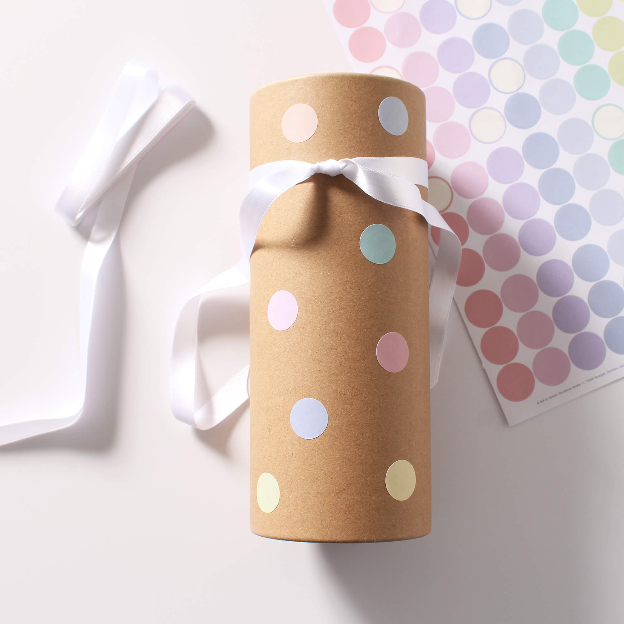 dot-on-pastell-dots-klebepunkte-20-mm-3er-set-rosa image 3