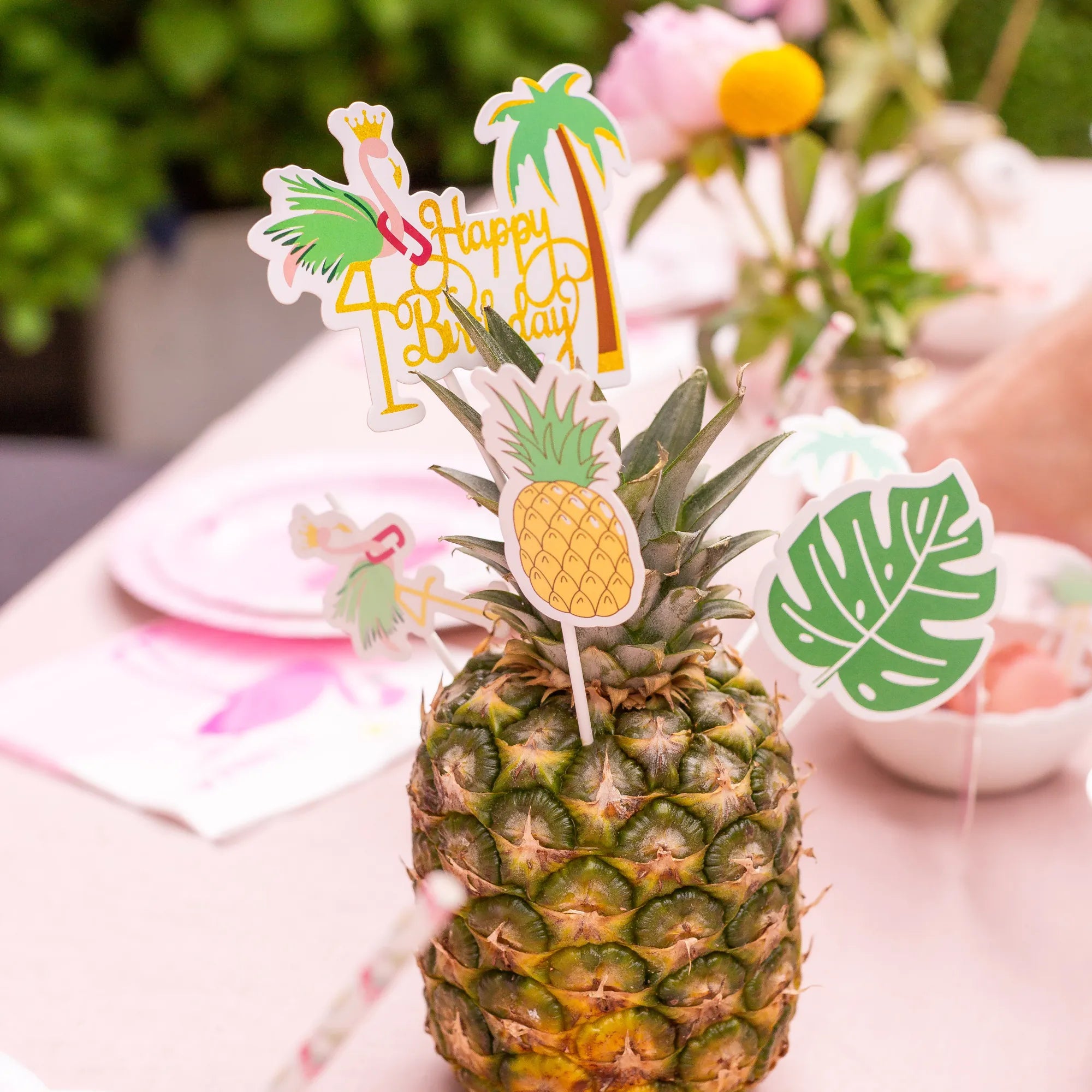 little-birthday-mottobox-flamingo-partyset-125-teile-8-kinder image 6