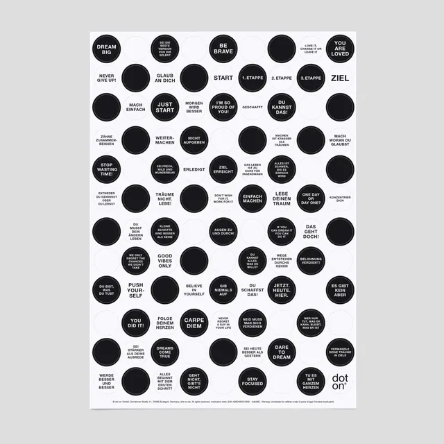 dot-on-klebepunkte-motivation-dots-20-mm-mit-spr-chen image 1
