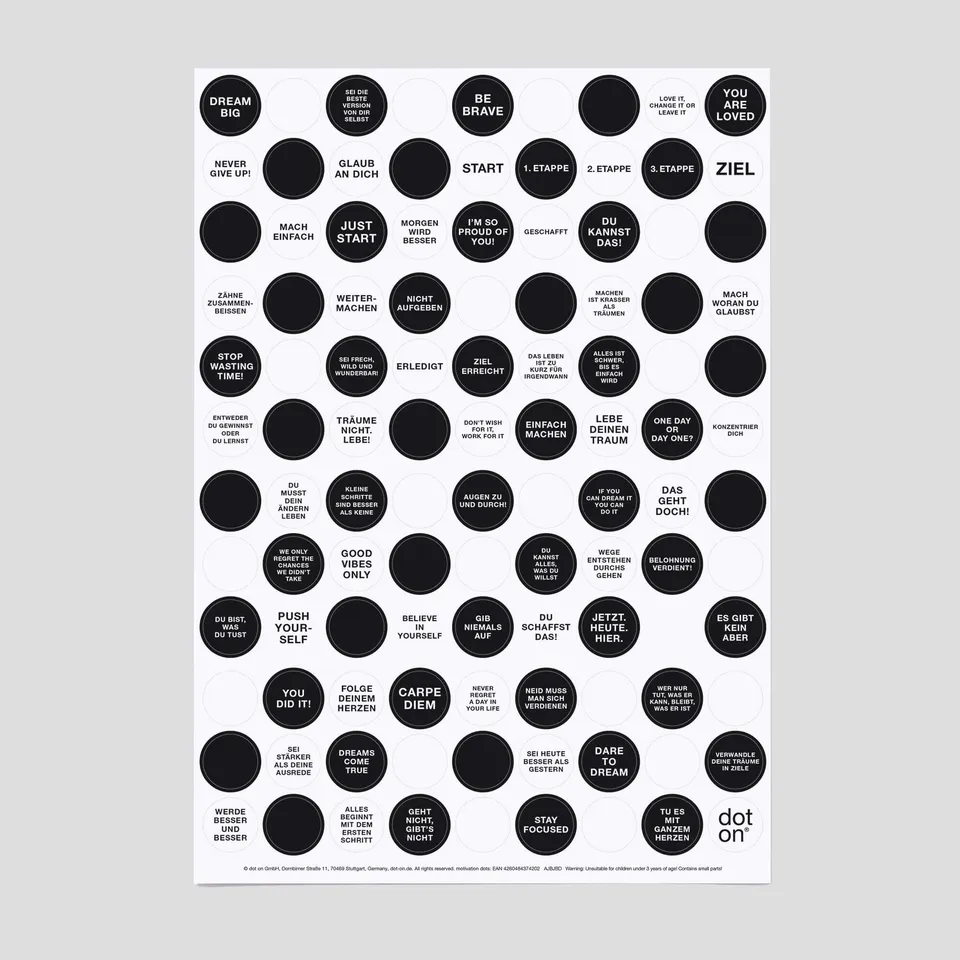 dot-on-klebepunkte-motivation-dots-20-mm-mit-spr-chen image 1