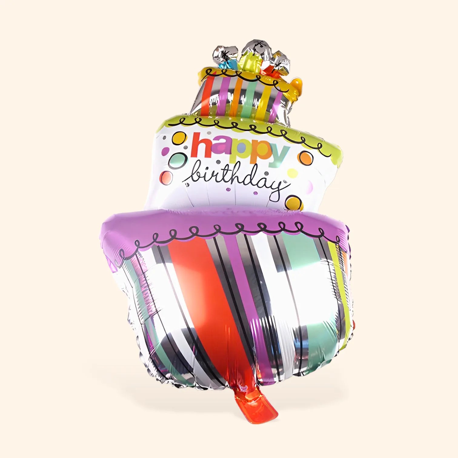 little-birthday-torten-folien-luftballon-95x63-cm image 1