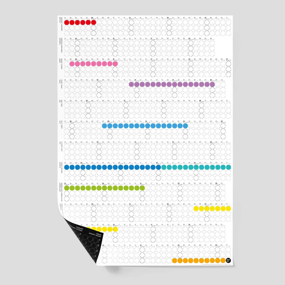 dot-on-high-rainbow-jahresplaner-2027-mit-dots image 1