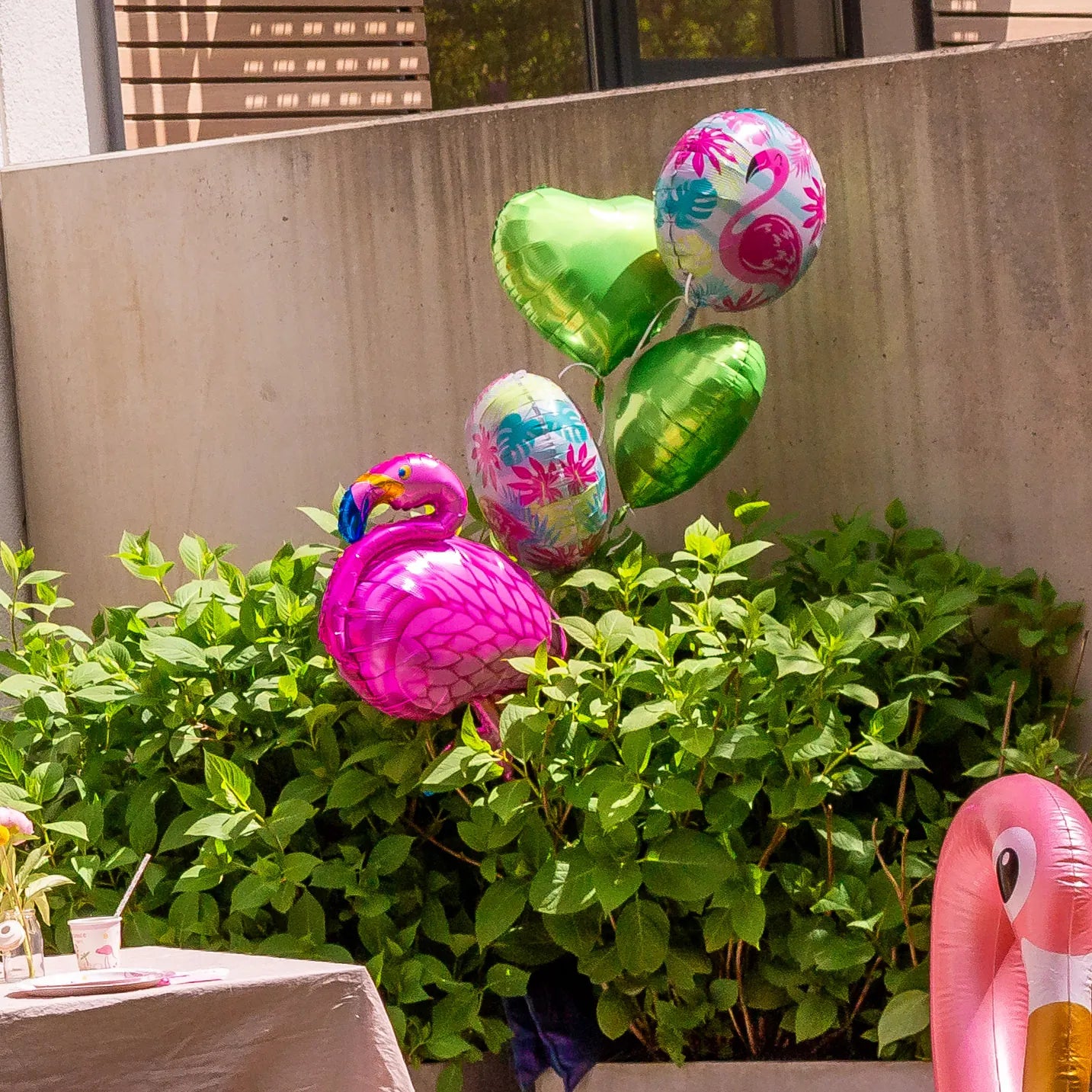 little-birthday-flamingo-set-folienballon-5-st-ck-helium image 6