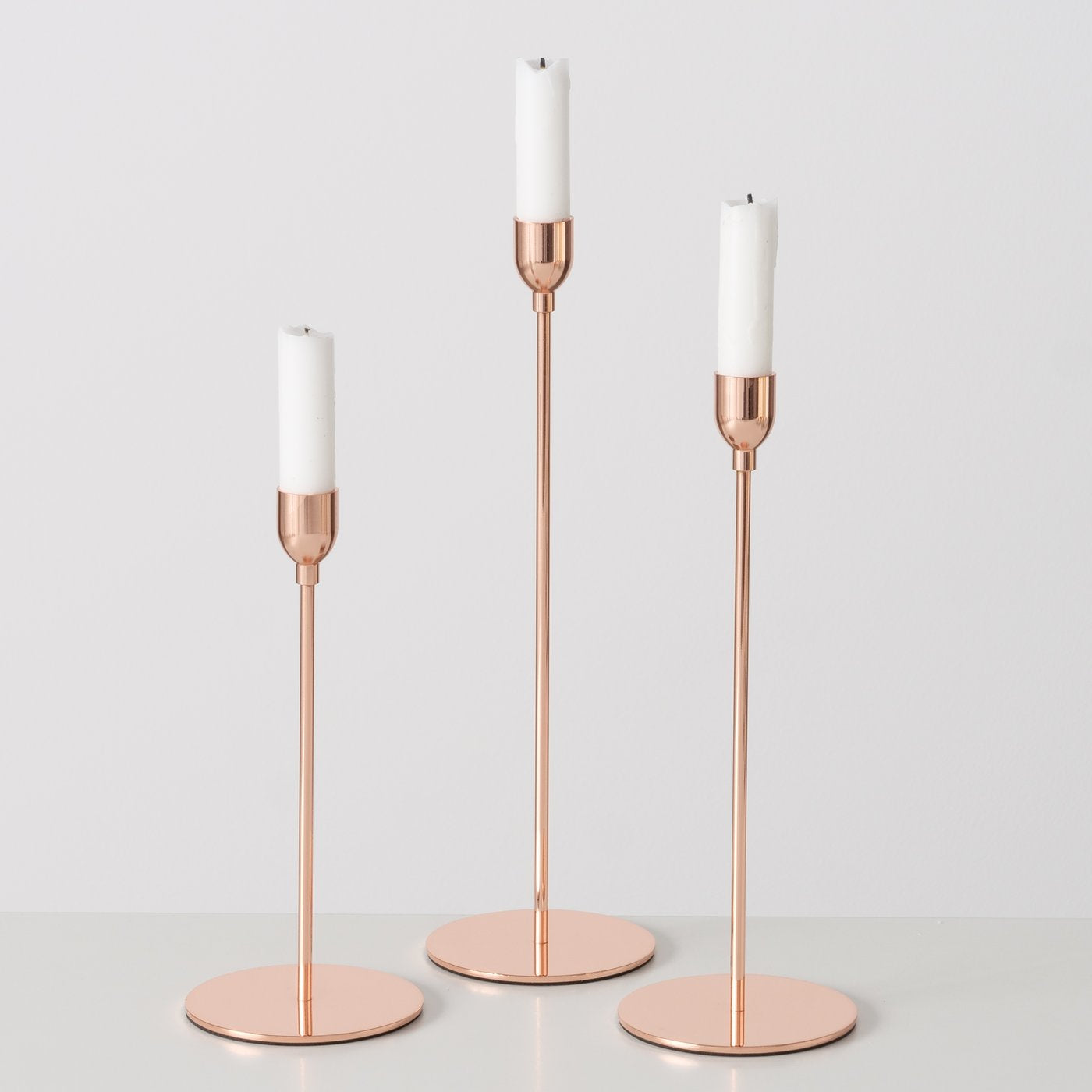 eventzauber-kerzenst-nder-set-metall-ros-gold-3-tlg image 2
