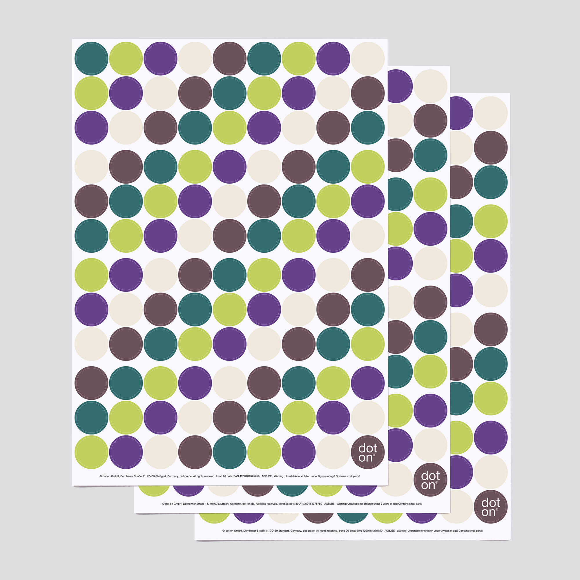 dot-on-trend-2026-dots-klebepunkte-20-mm-3er-set-trend image 1