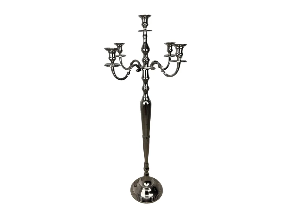 eventverleih-stand-kerzenleuchter-silber-5-armig-122cm image 1