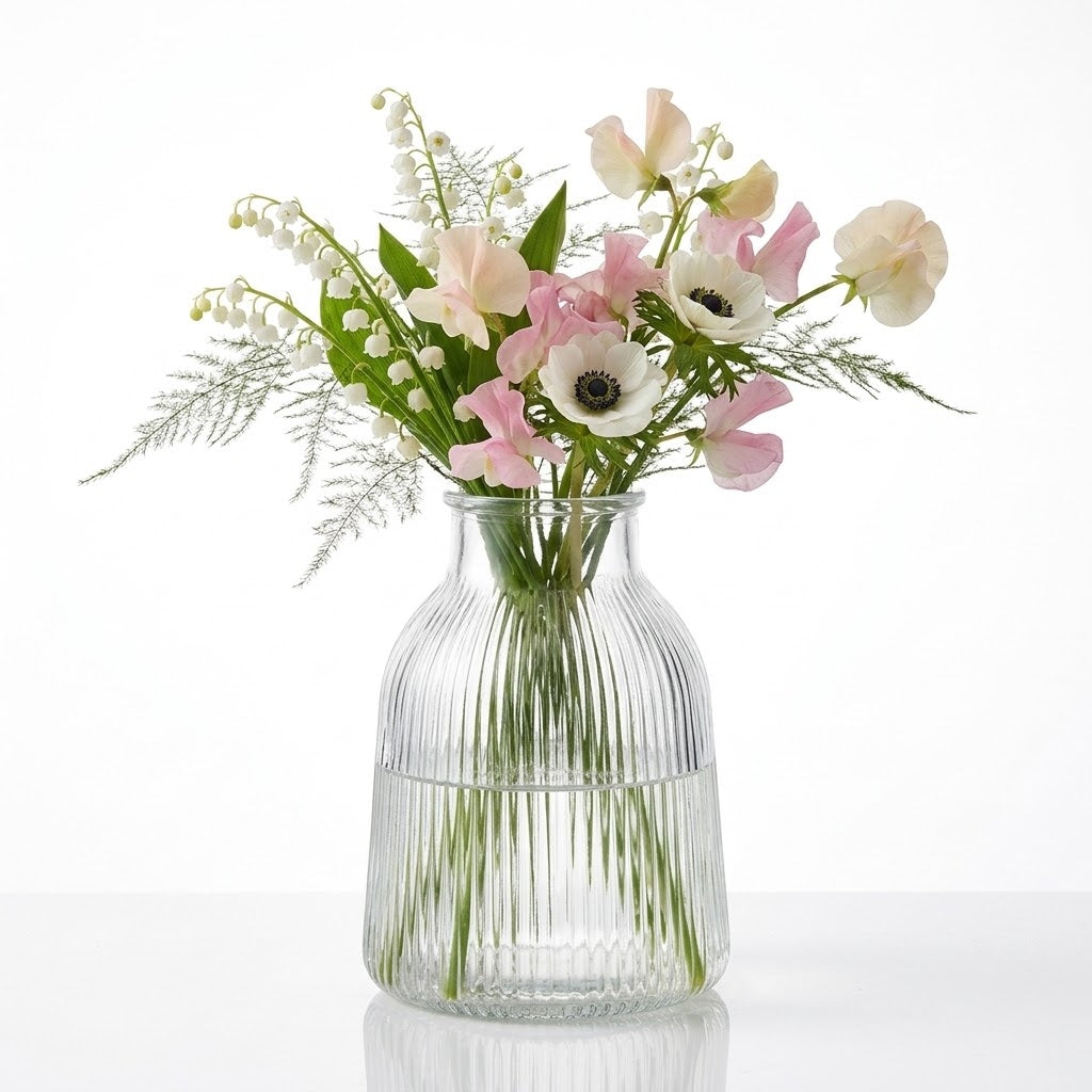 eventzauber-linear-vase-glas-klar-h13-5-cm-hochzeit image 4