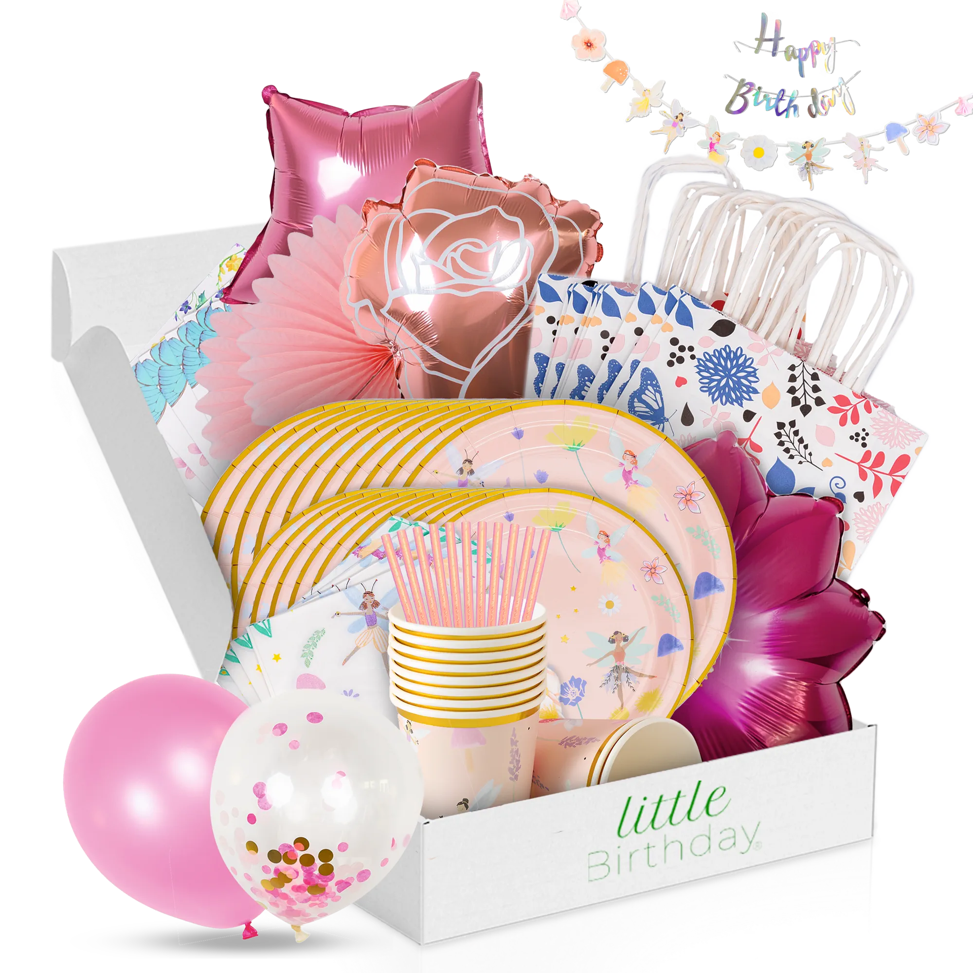 little-birthday-feen-mottobox-113-tlg-f-r-10-kinder image 1