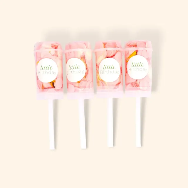 little-birthday-konfetti-kanone-push-pop-rosa-4-st-ck-set image 1
