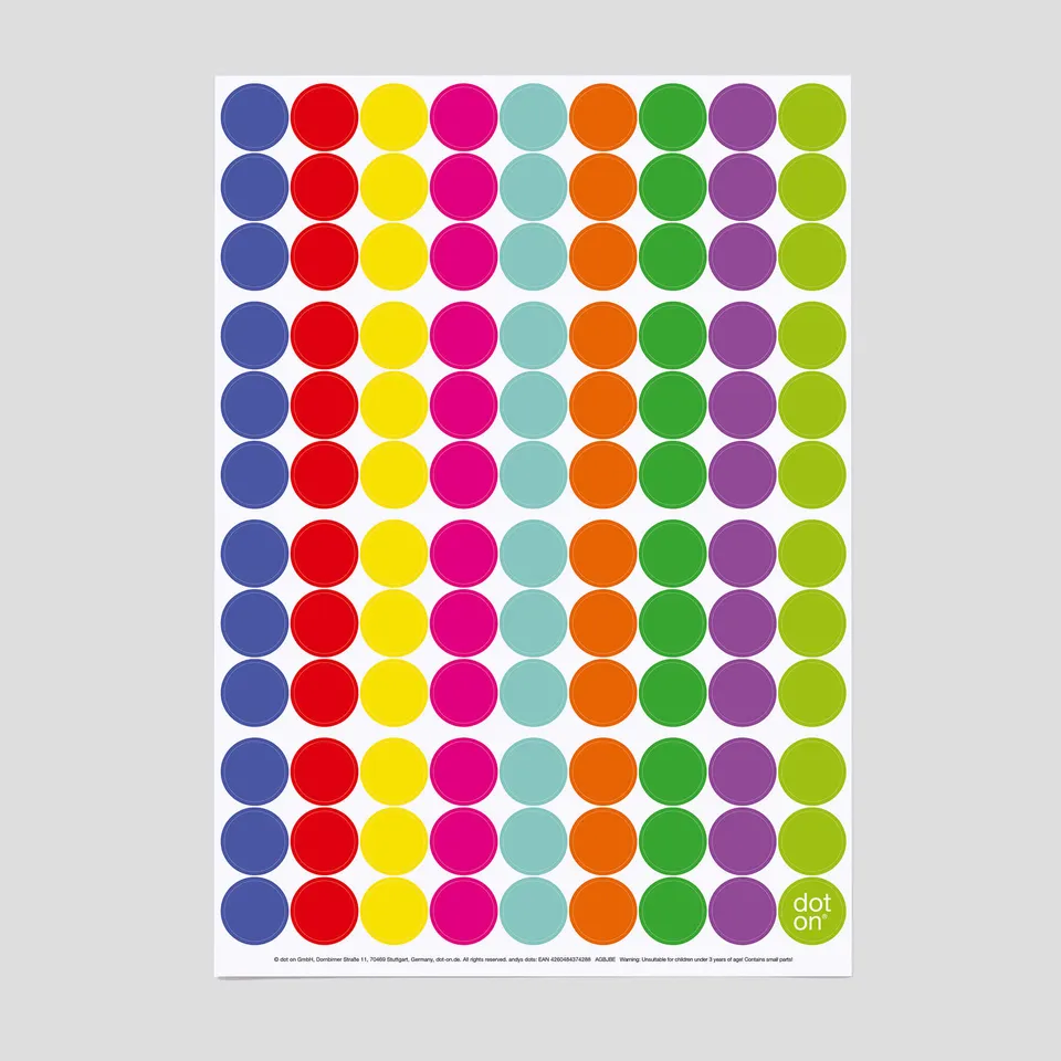 dot-on-andys-dots-klebepunkte-20-mm-pop-art image 1